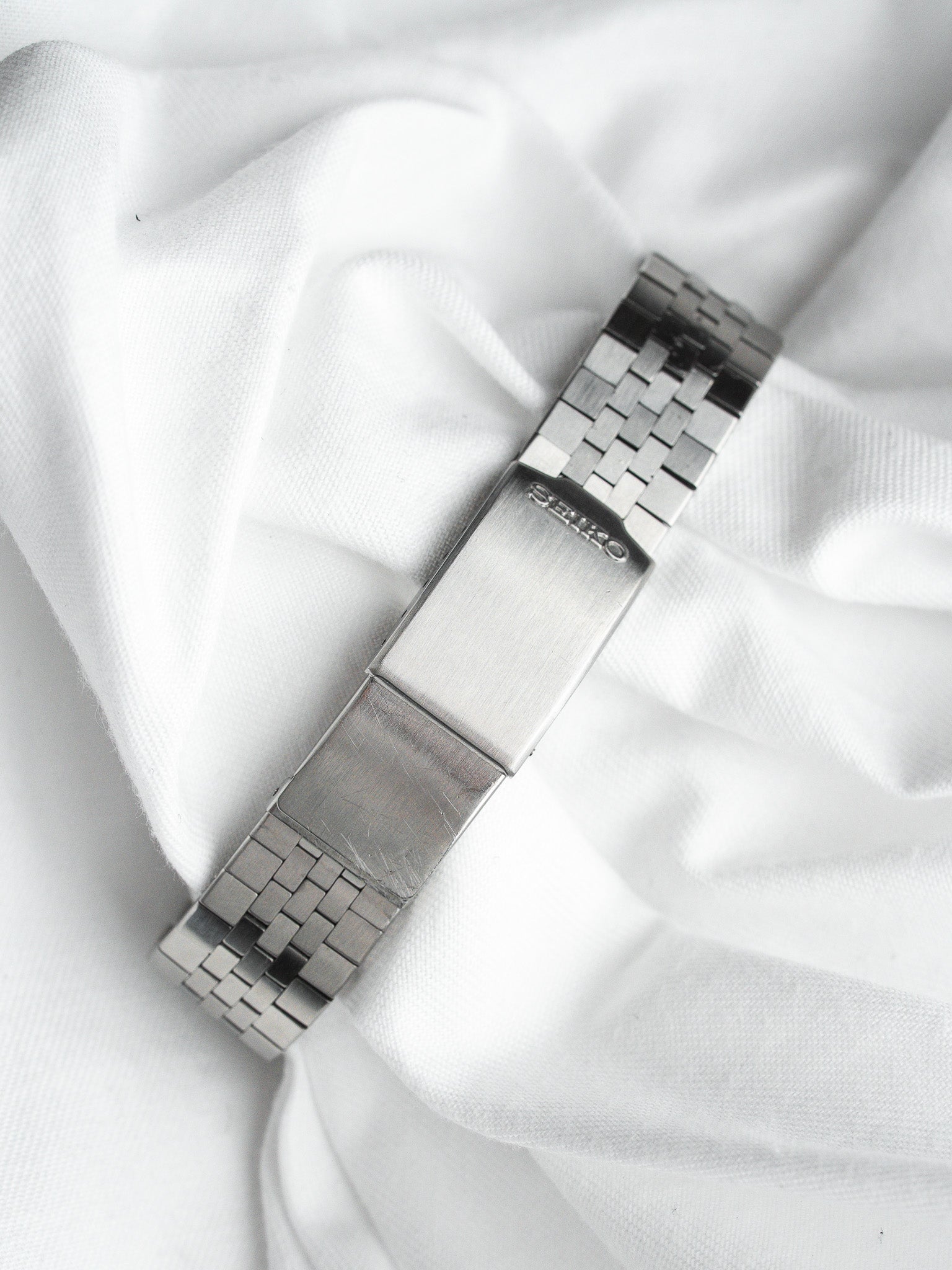 Seiko Type II 3803-7020 Acier — Cadran Argent Jour Kanji (1982)