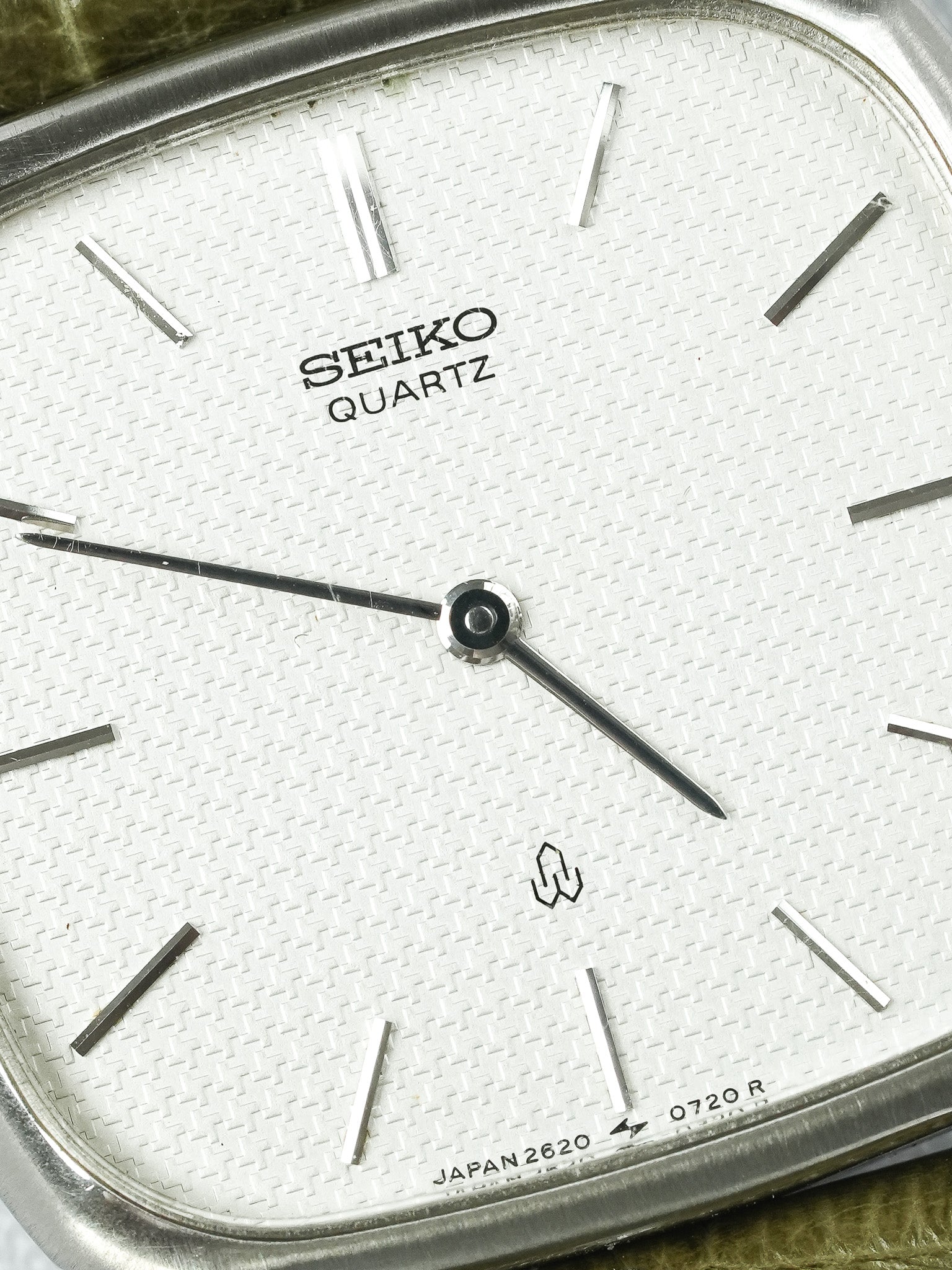 Vintage Seiko Watch - TV Guilloché Steel (1980) 