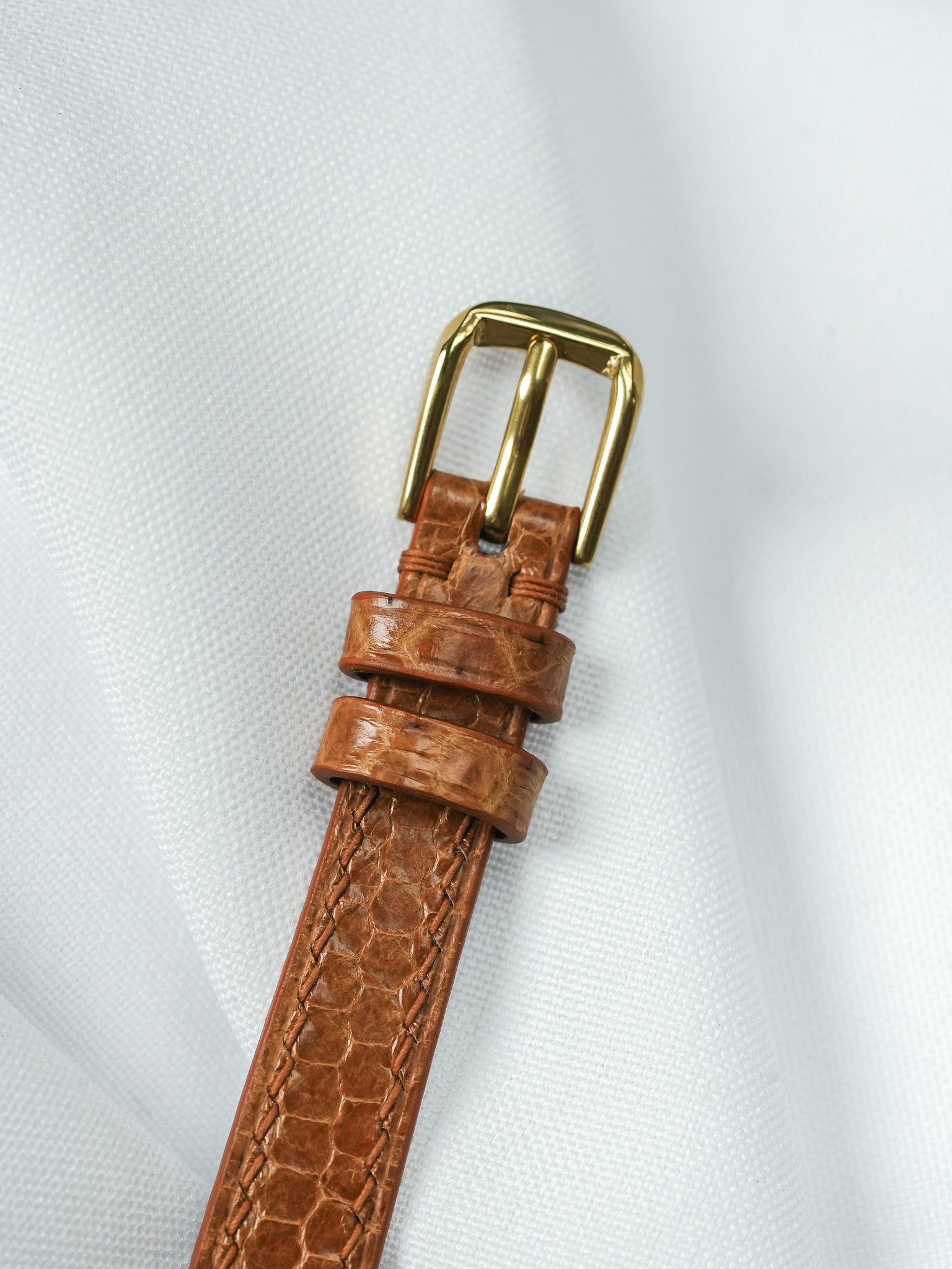 Vintage Seiko Watch - Tank "Dual Time" Gold-Plated (1995) 