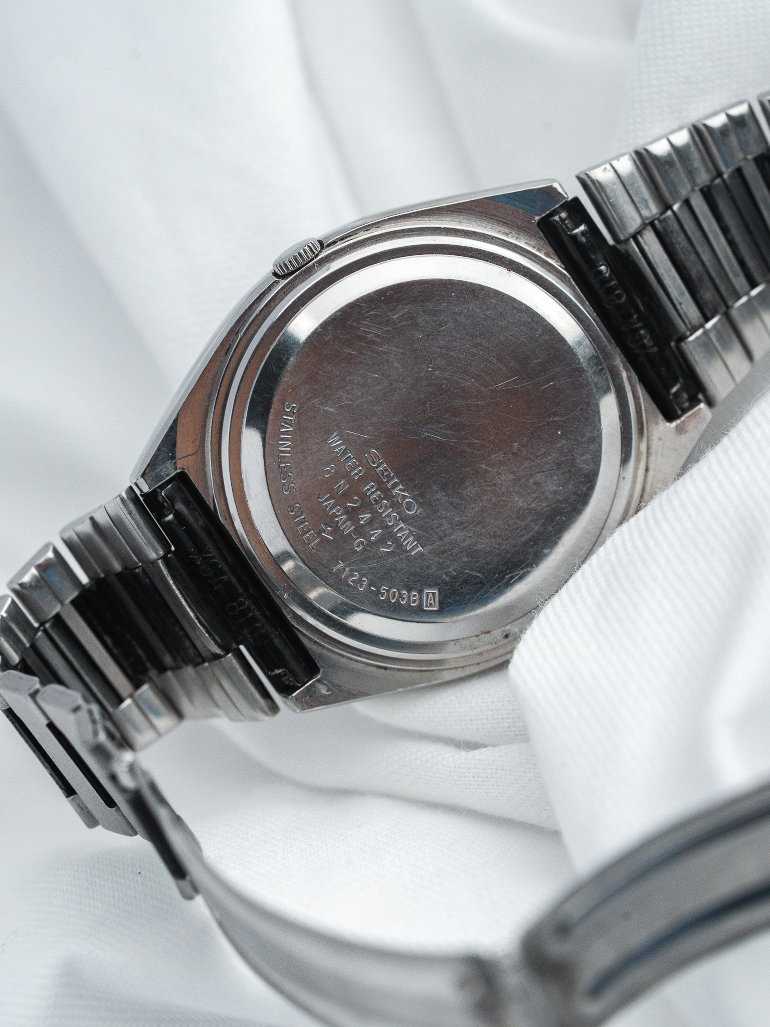 Seiko Vintage Type II ساعة 7123-5030 — تدرّج بني (1978) 