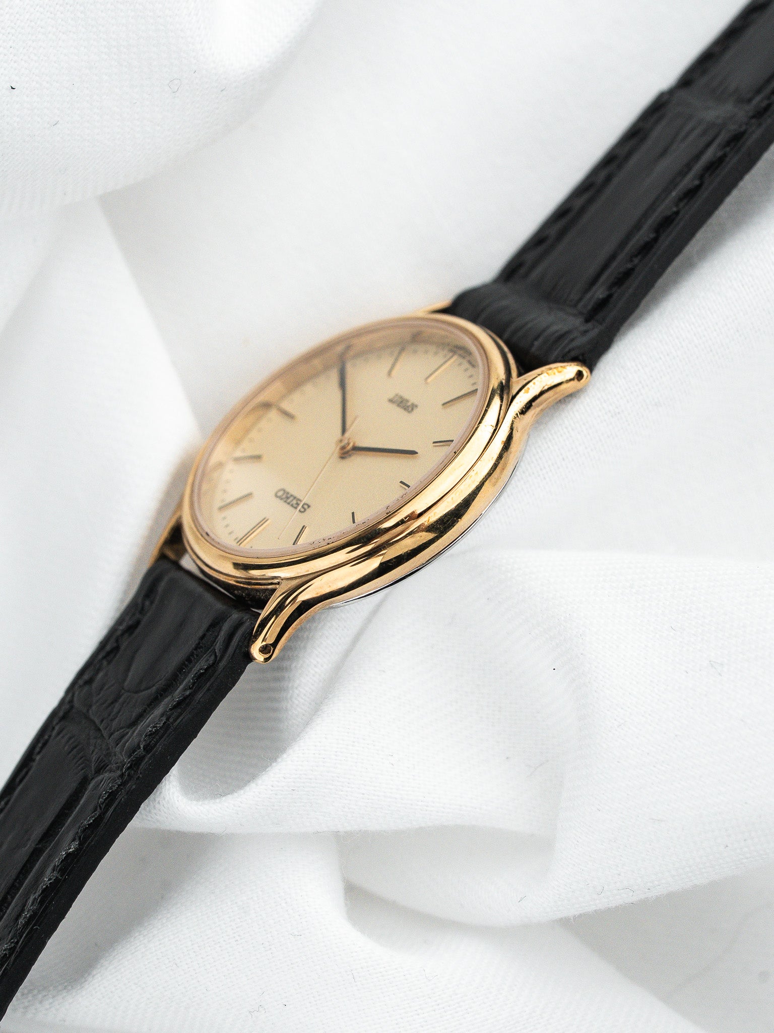 Seiko Vintage Spirit Watch 5E31-6040 — 镀金 (1988) 