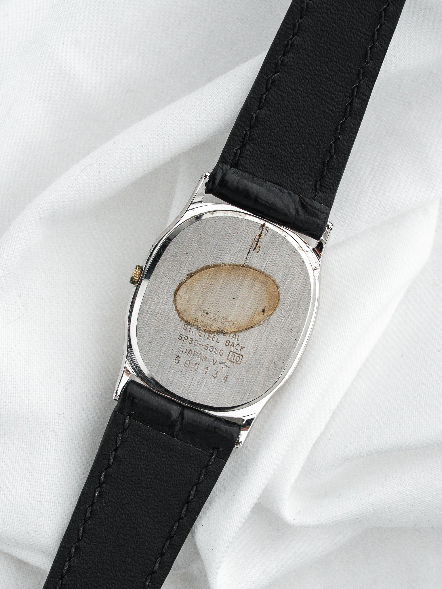 Seiko Vintage Watch 5P30-5360 — Two-Tone Roman Numerals (1996) 