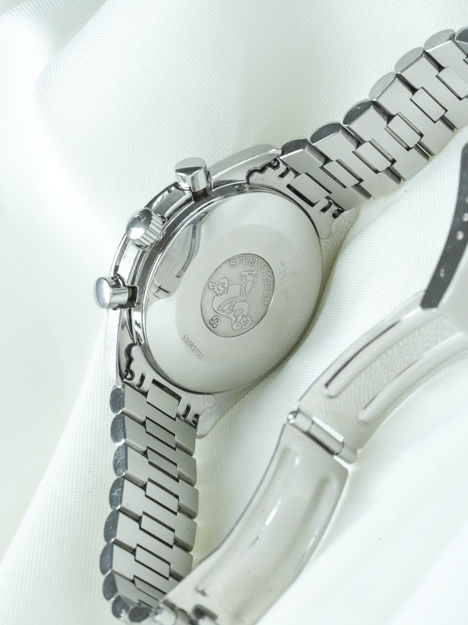 Montre Omega Speedmaster Reduced 3510.50 - Acier Brossé Index Tritium (Vintage 1991) - Atelier Victor