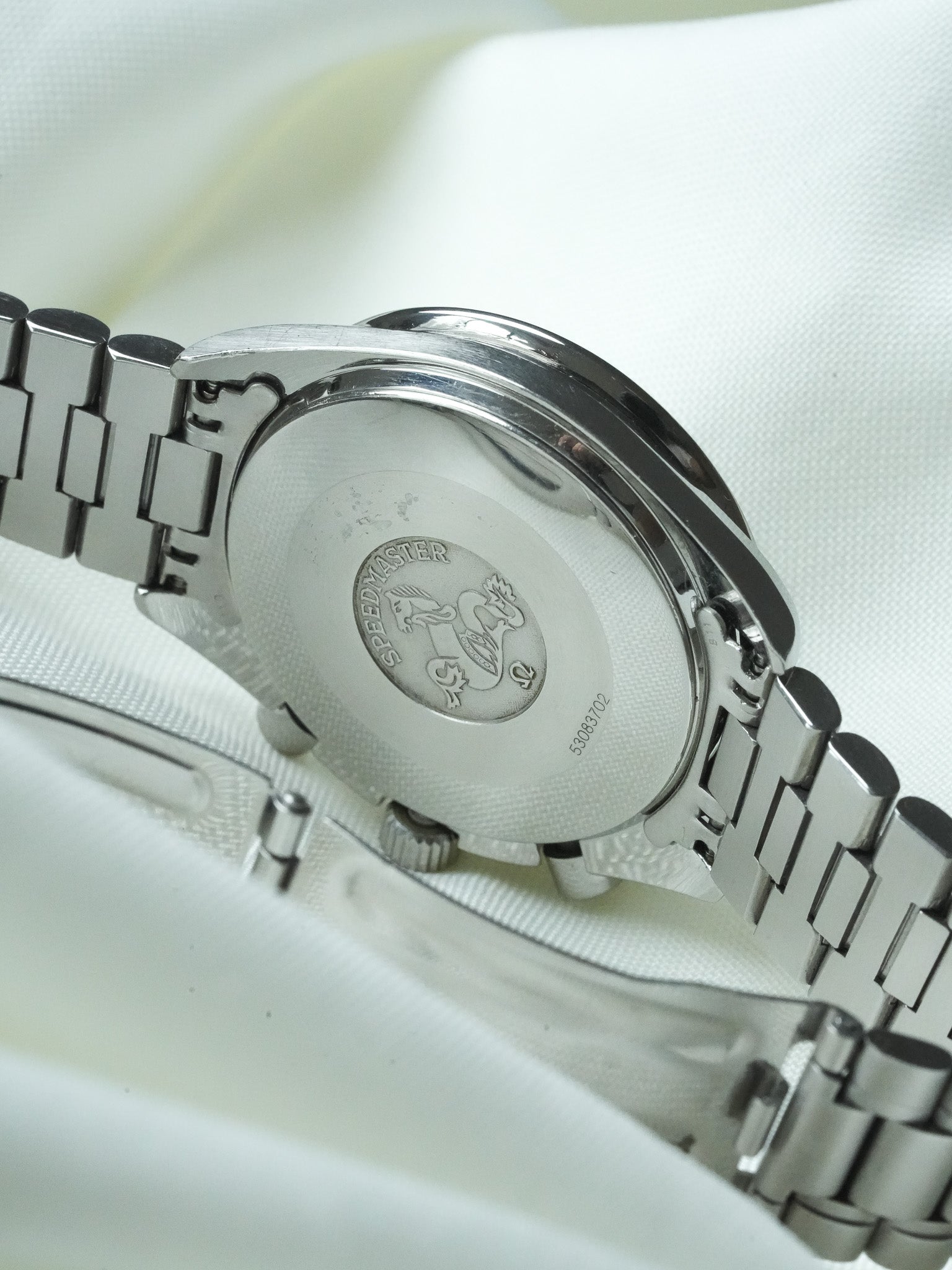 Montre Omega Speedmaster Reduced 3510.50 - Acier Brossé Index Tritium (Vintage 1991) - Atelier Victor
