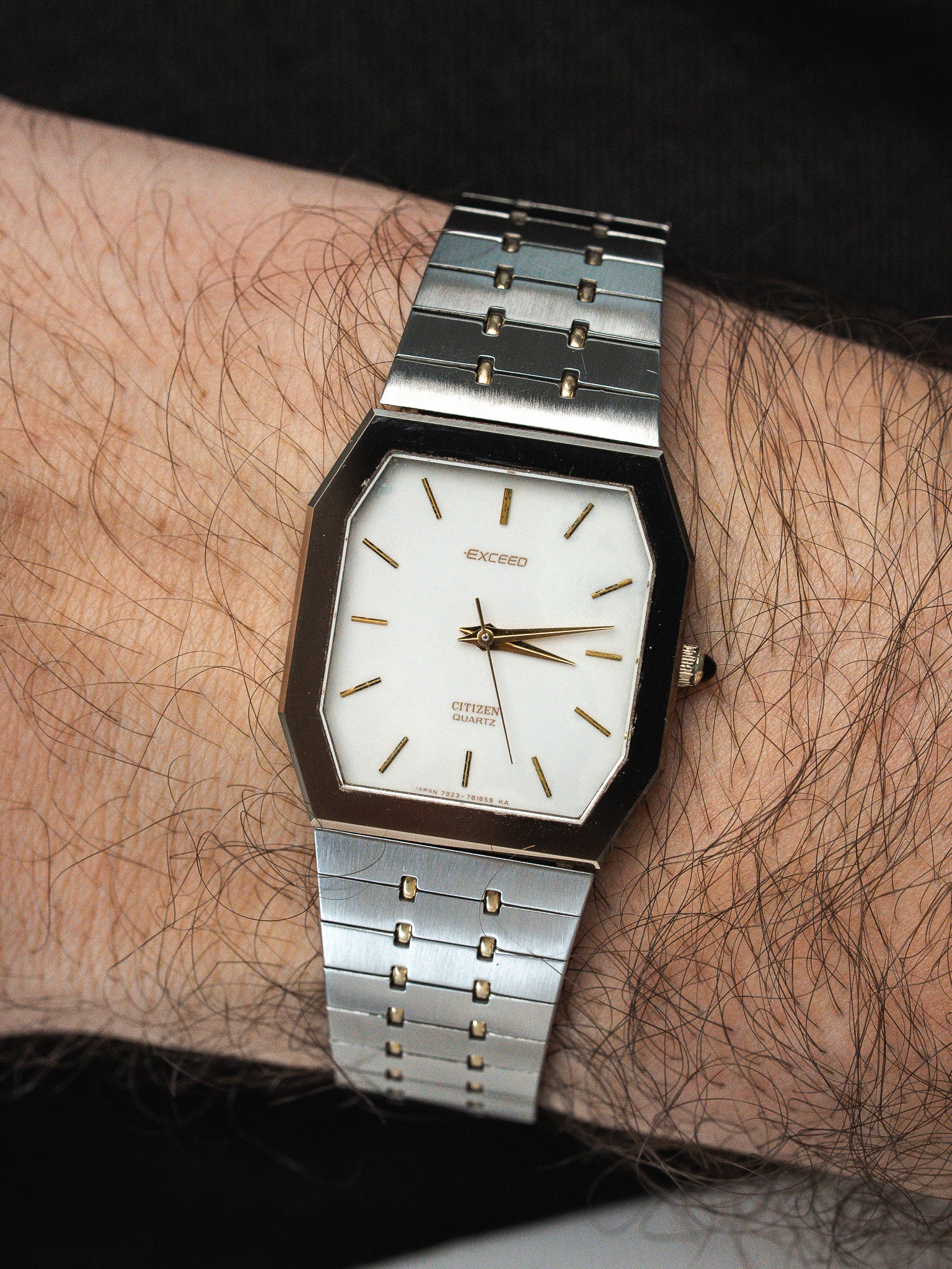 Vintage Citizen Exceed 4-798899.K Pre-Owned Watch | Vintage 1991