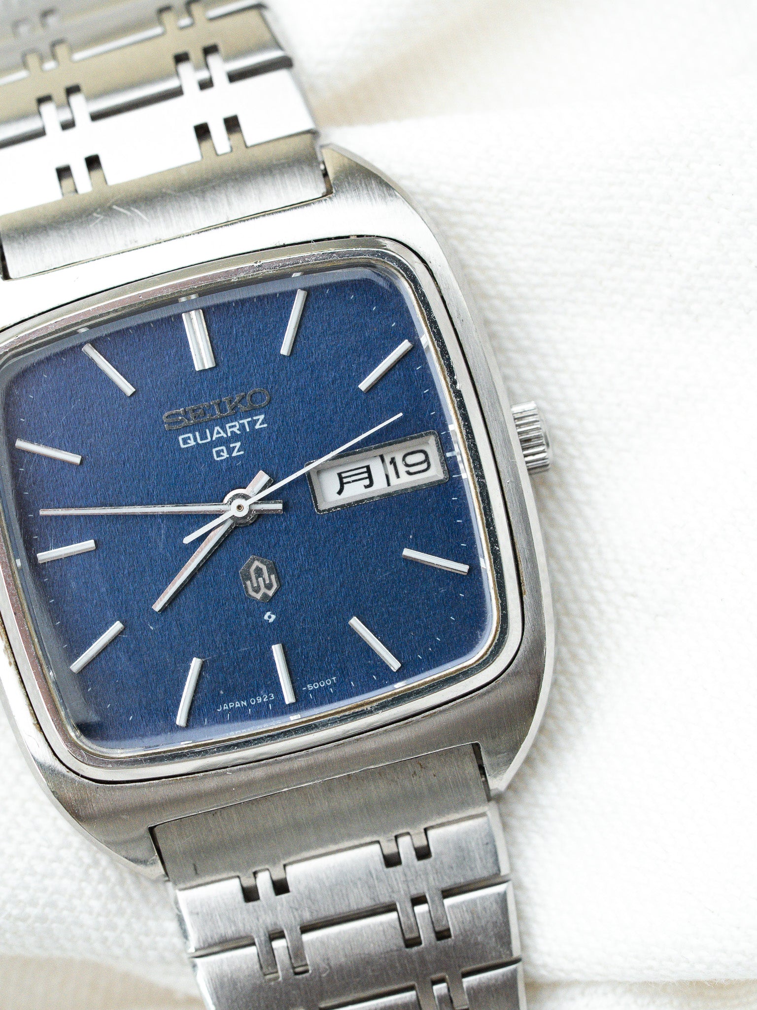 Montre Seiko Vintage - TV XL Bleu Kanji 0923-5000 (1984) - Atelier Victor