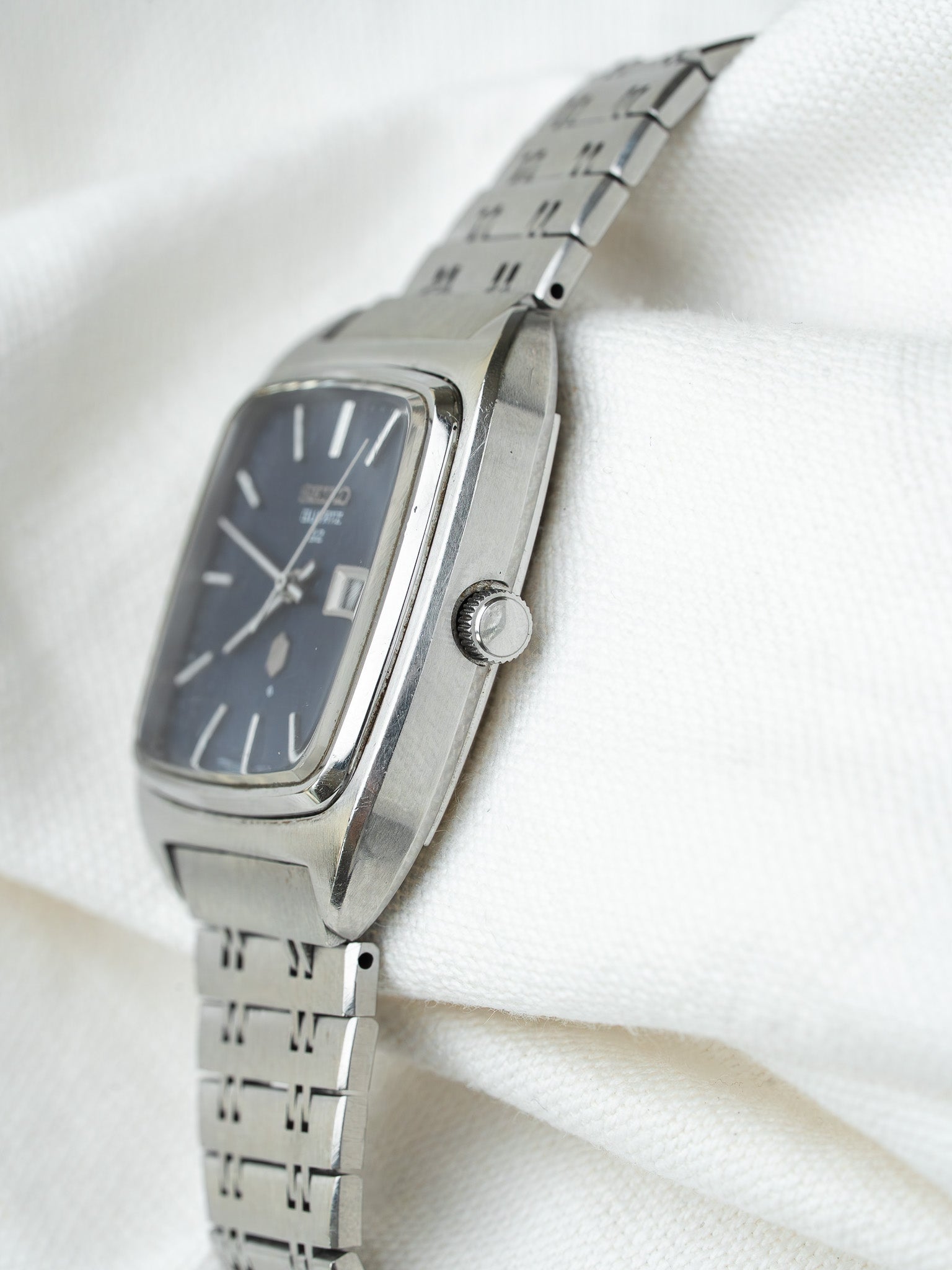 Montre Seiko Vintage - TV XL Bleu Kanji 0923-5000 (1984) - Atelier Victor