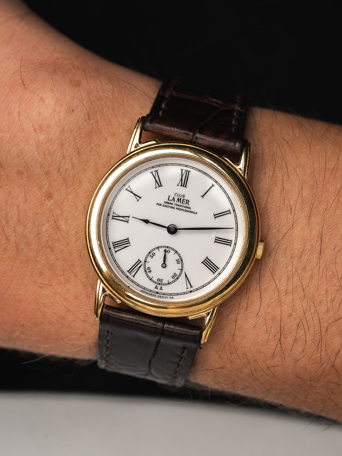 Montre Citizen Vintage Club La Mer 4645 — Petite Seconde (1988)