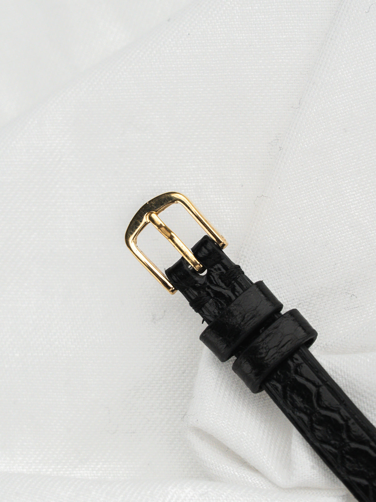 Montre Seiko Vintage 1428-5110 — Ovale, Lunette Feuillages (1983)