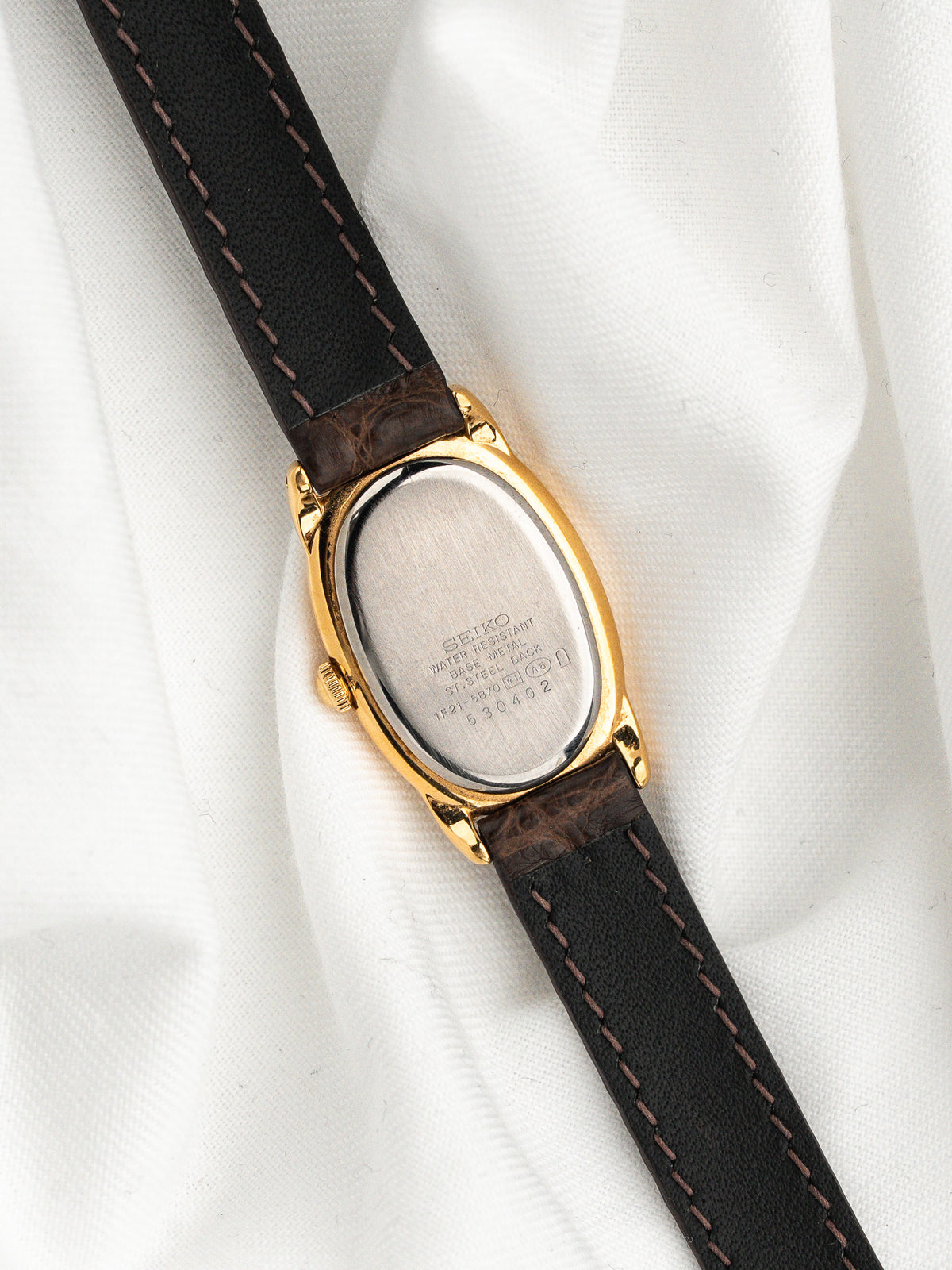 Papiers d'origine non signés - Montre Seiko Noie 1F21-5B70 - Atelier Victor