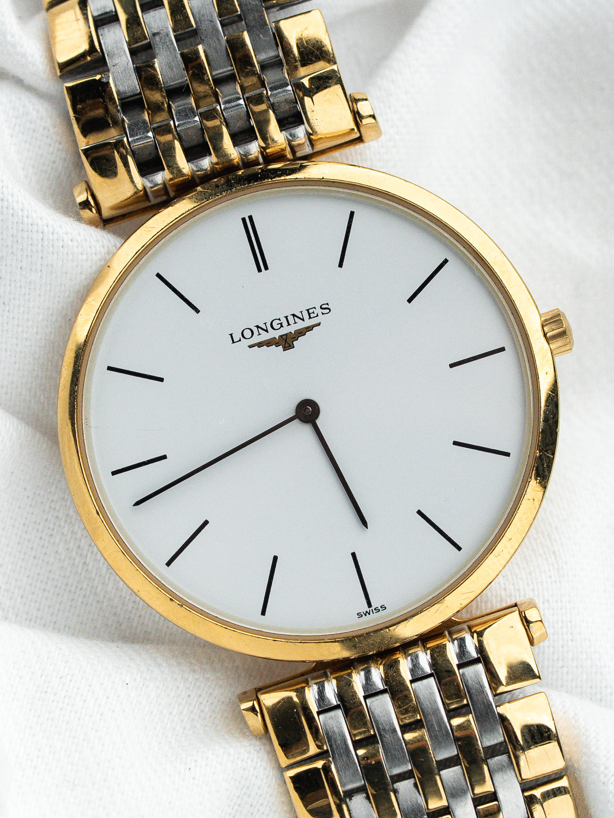 带参考编号的钢制表底 - Longines La Grande Classique L4.709.2 Watch - Atelier Victor
