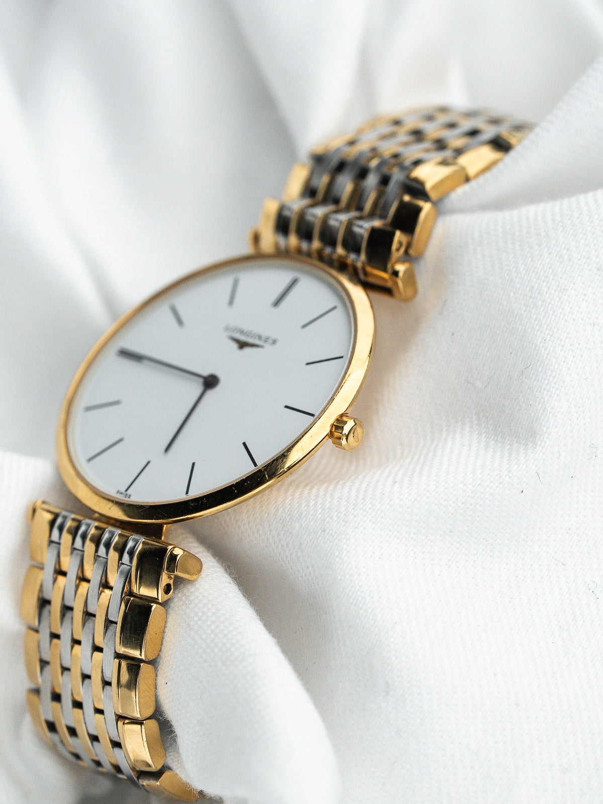 三层镀金圆形表壳 - Longines La Grande Classique L4.709.2 Watch - Atelier Victor