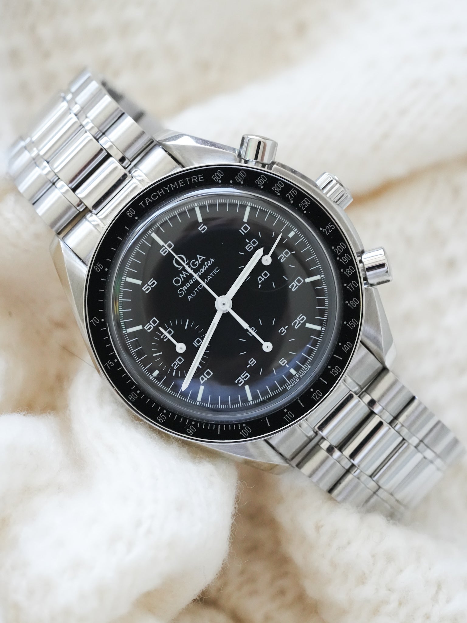 Omega - Speedmaster Уменьшенный 3510-50 - Коробка и документы - 2002 