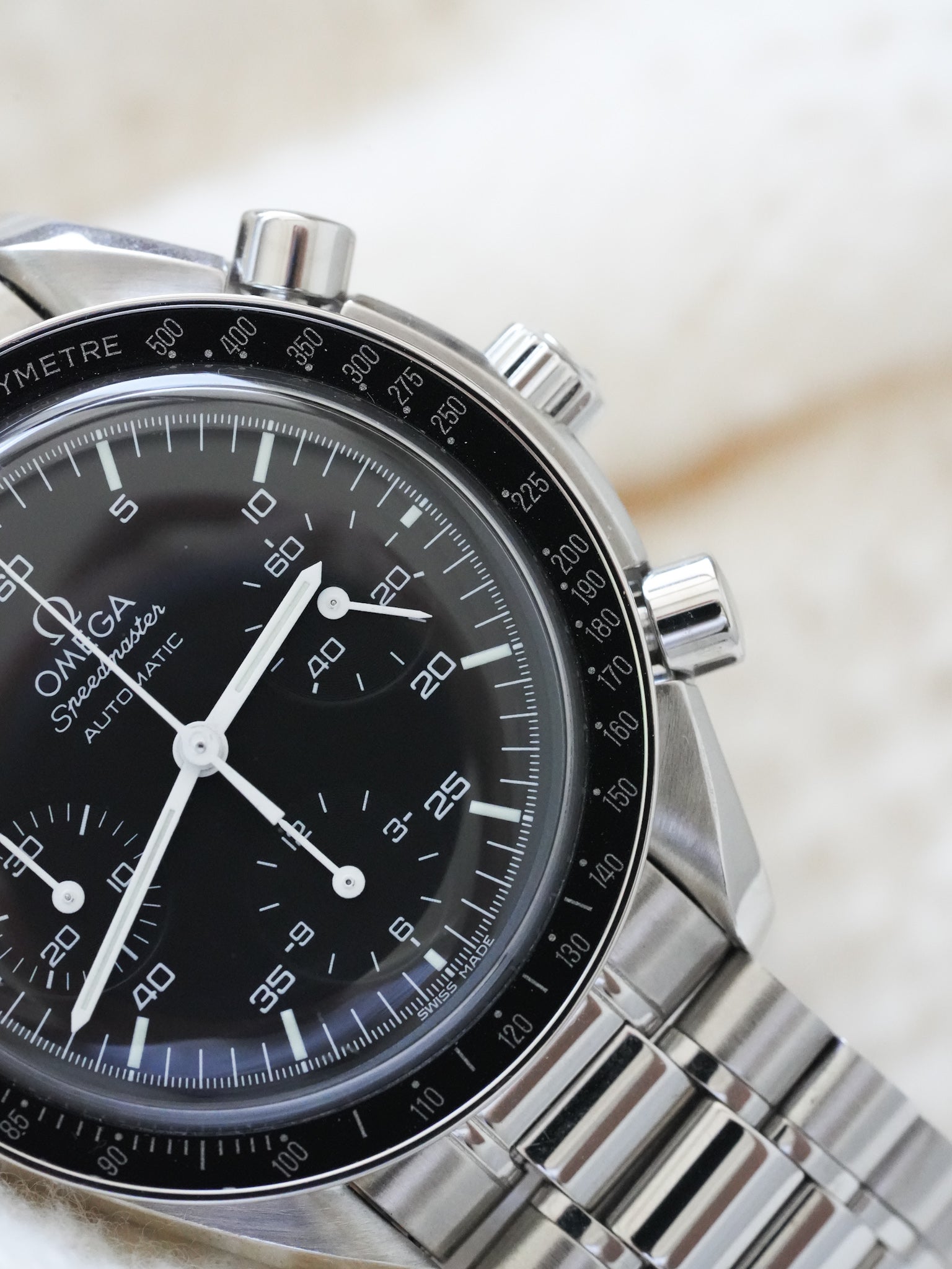 Omega - Speedmaster Уменьшенный 3510-50 - Коробка и документы - 2002 