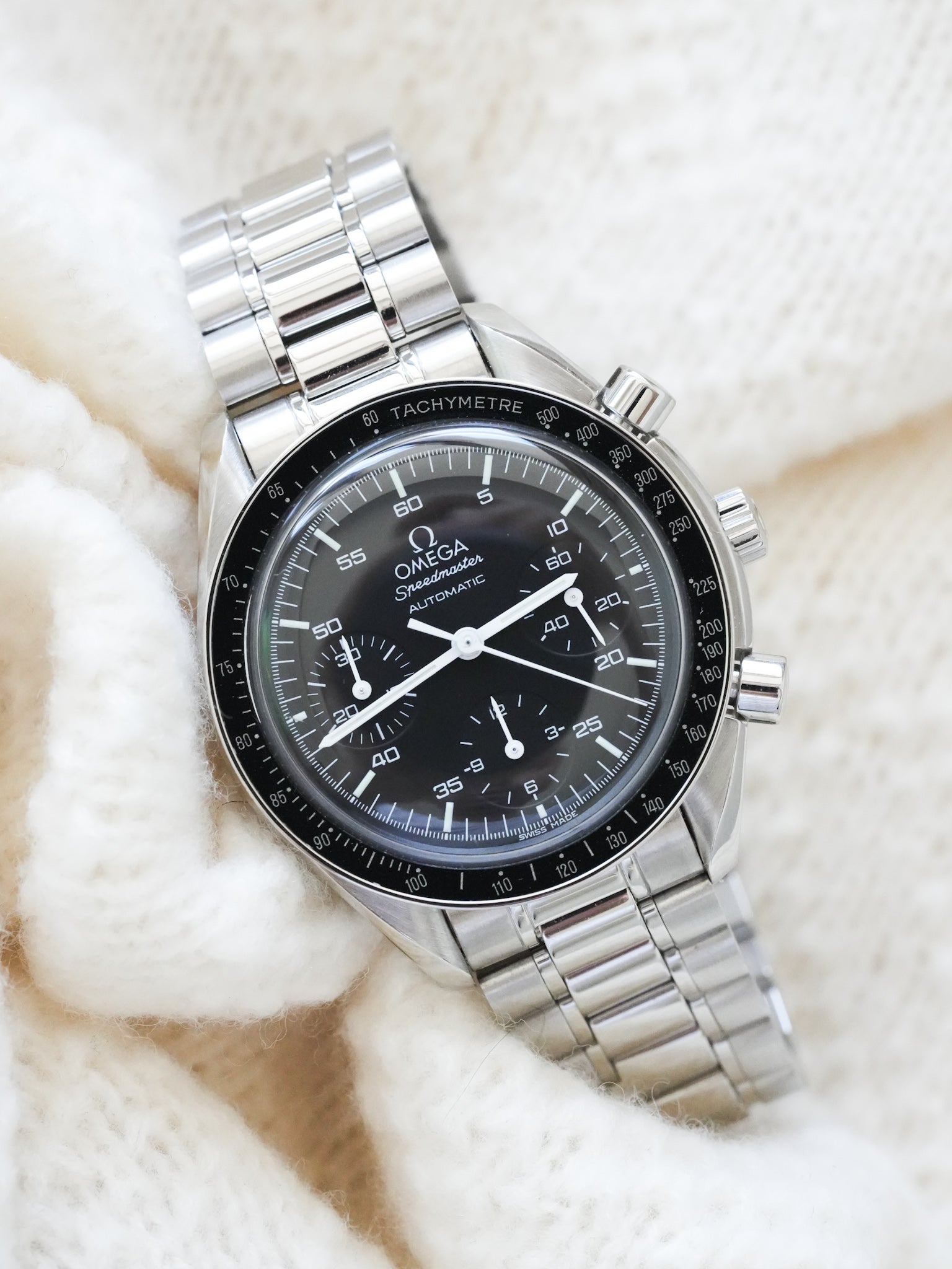 Omega - Speedmaster Уменьшенный 3510-50 - Коробка и документы - 2002 