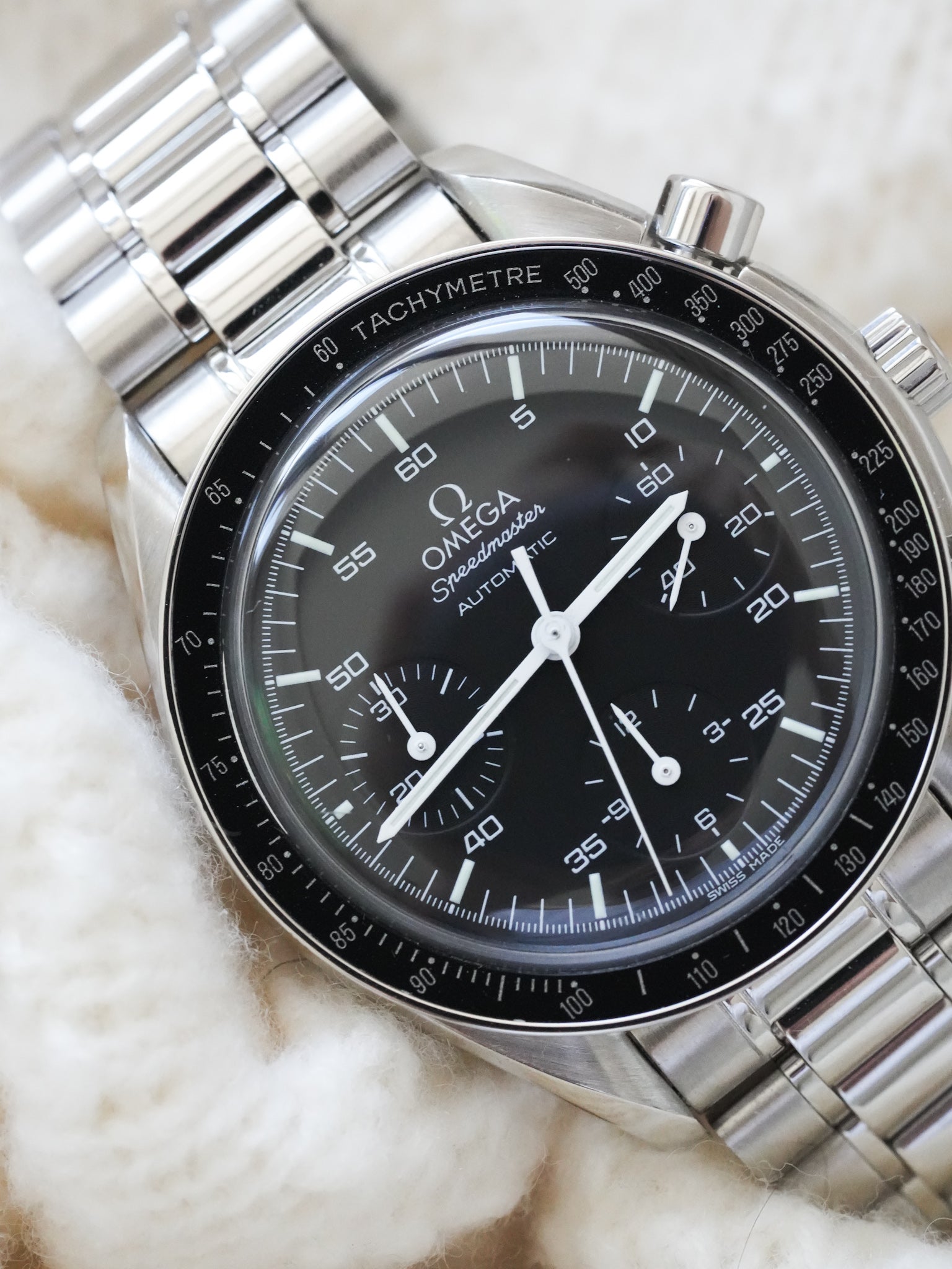 Omega - Speedmaster Уменьшенный 3510-50 - Коробка и документы - 2002 