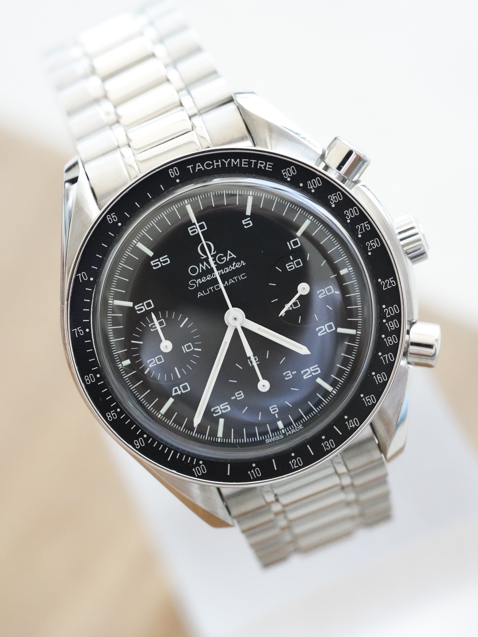 Omega - Speedmaster Уменьшенный 3510-50 - Коробка и документы - 2002 