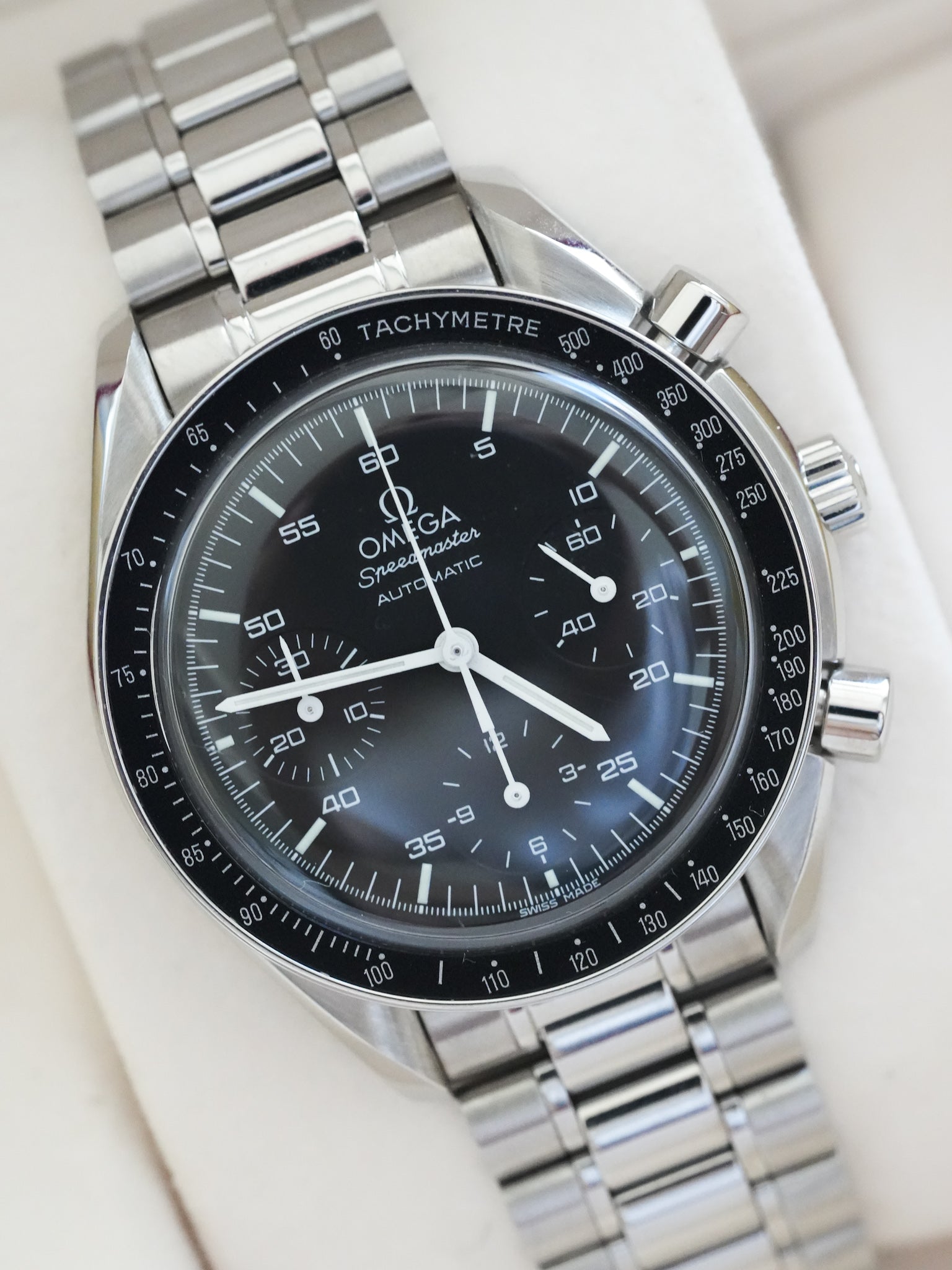 Omega - Speedmaster Уменьшенный 3510-50 - Коробка и документы - 2002 