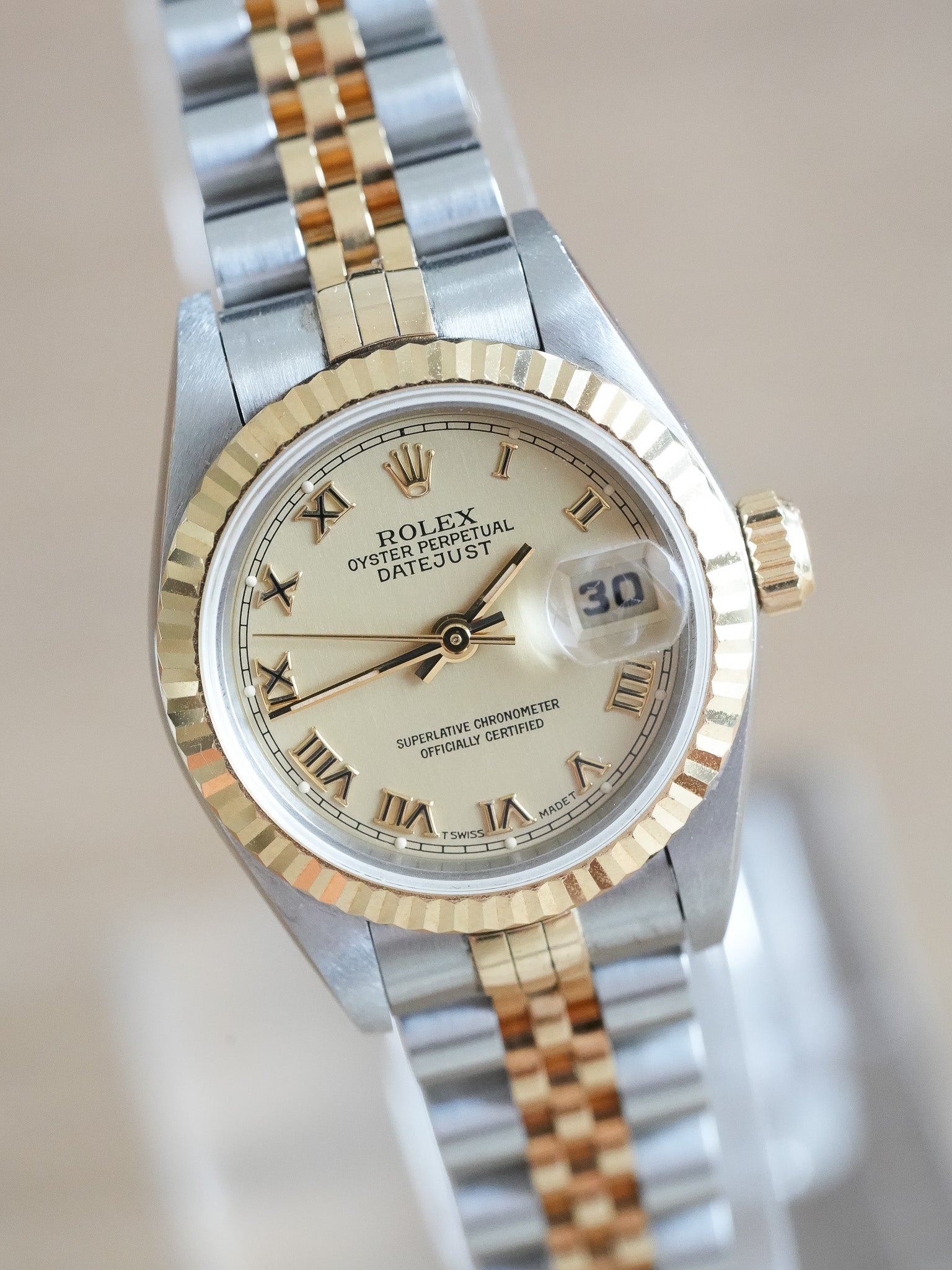 Rolex - Datejust 26 69173 Steel Gold Jubilee Roman Champagne - 1997 