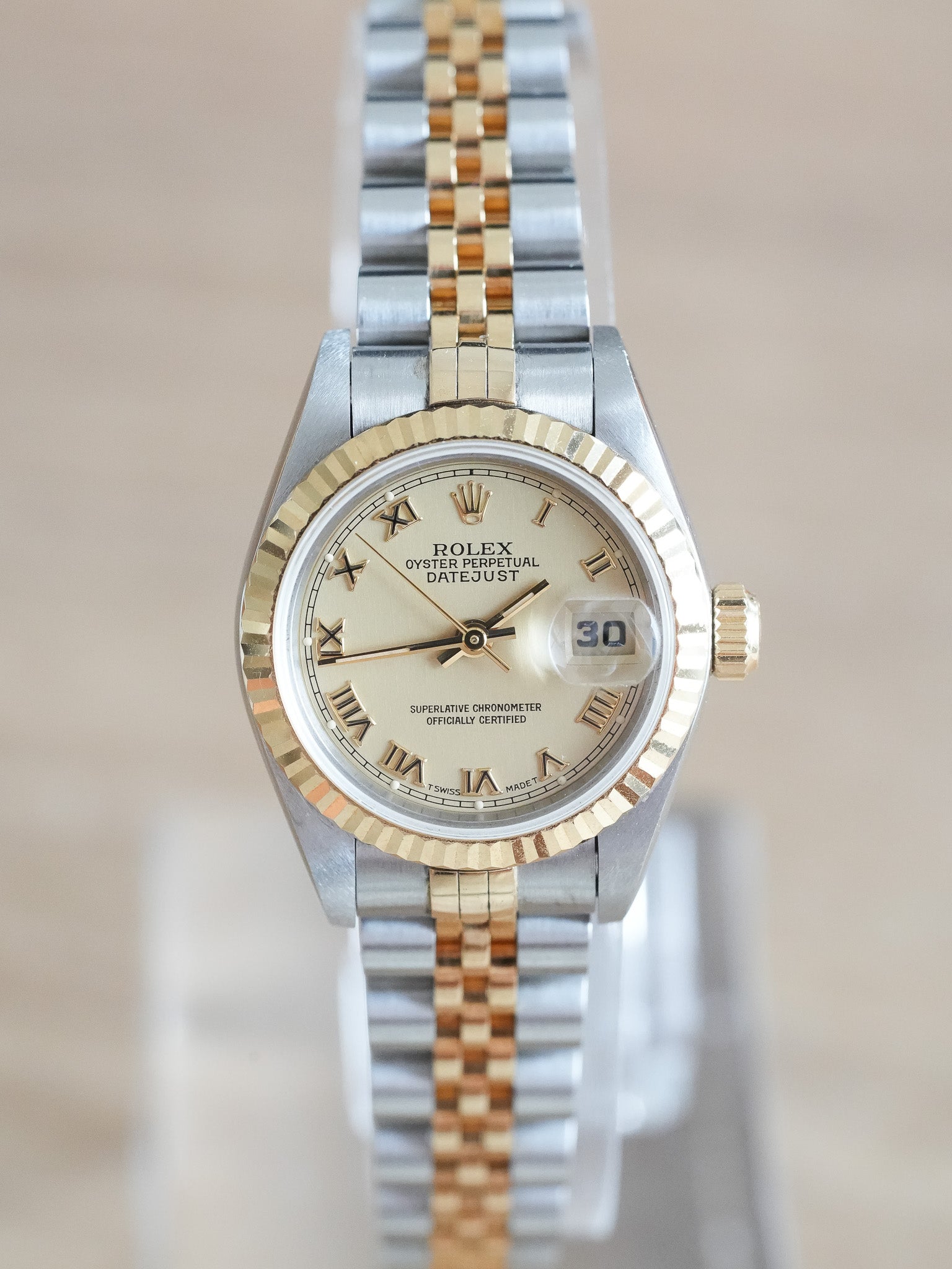 Rolex - Datejust 26 69173 Steel Gold Jubilee Roman Champagne - 1997 