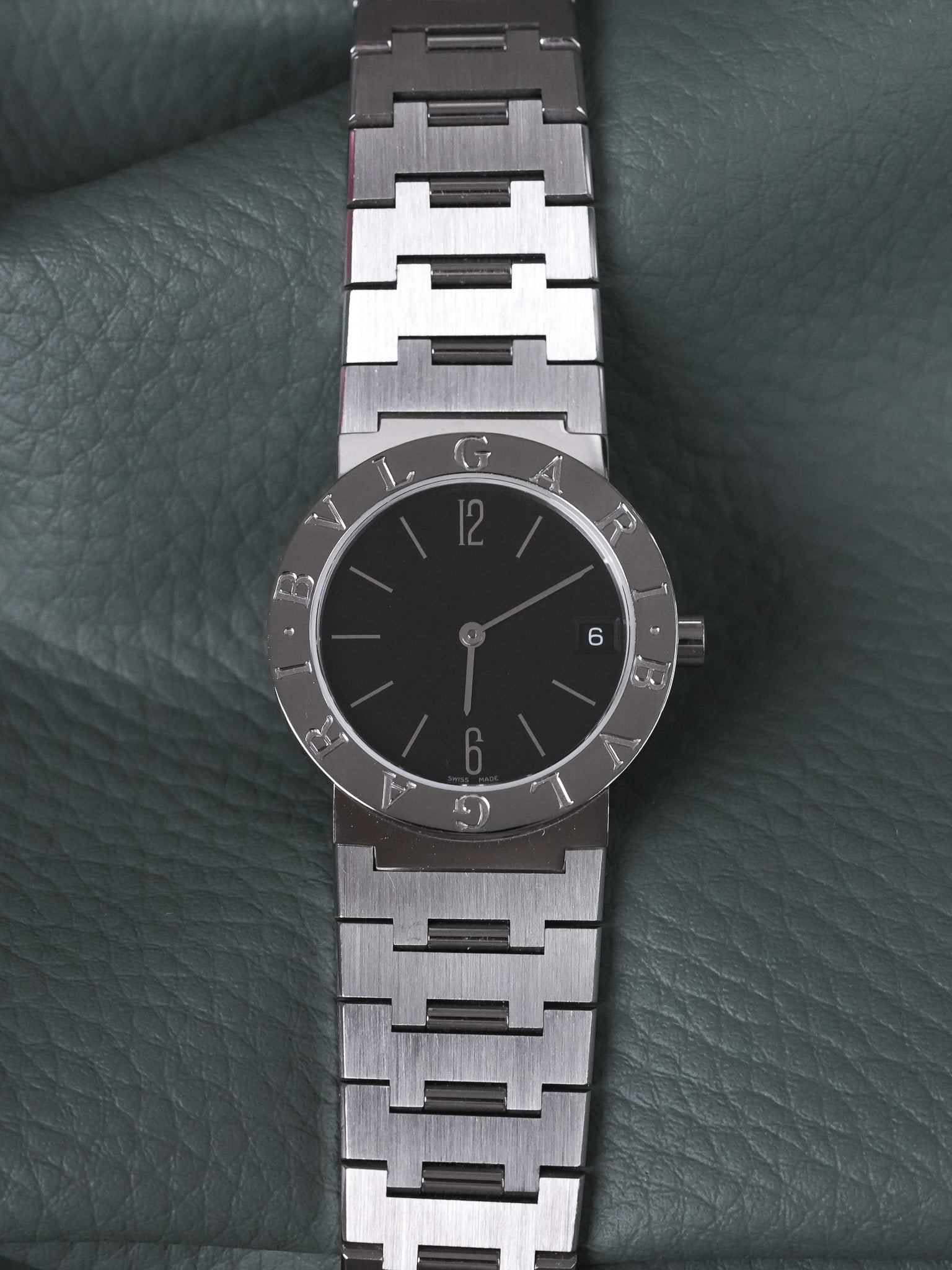 Bvlgari - BB30SS Steel Black Dial - 2000s 