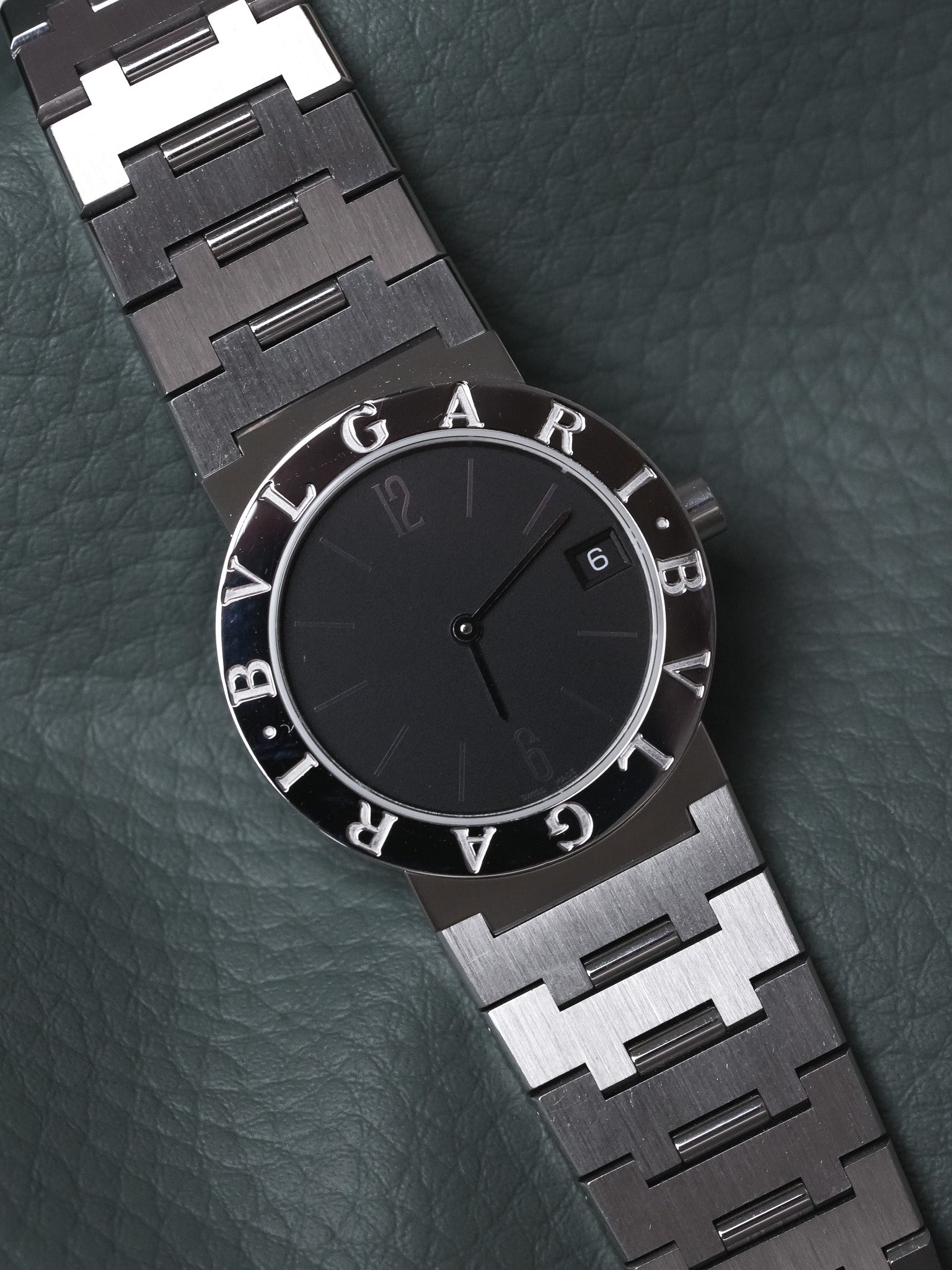 Bvlgari - BB30SS Steel Black Dial - 2000s 