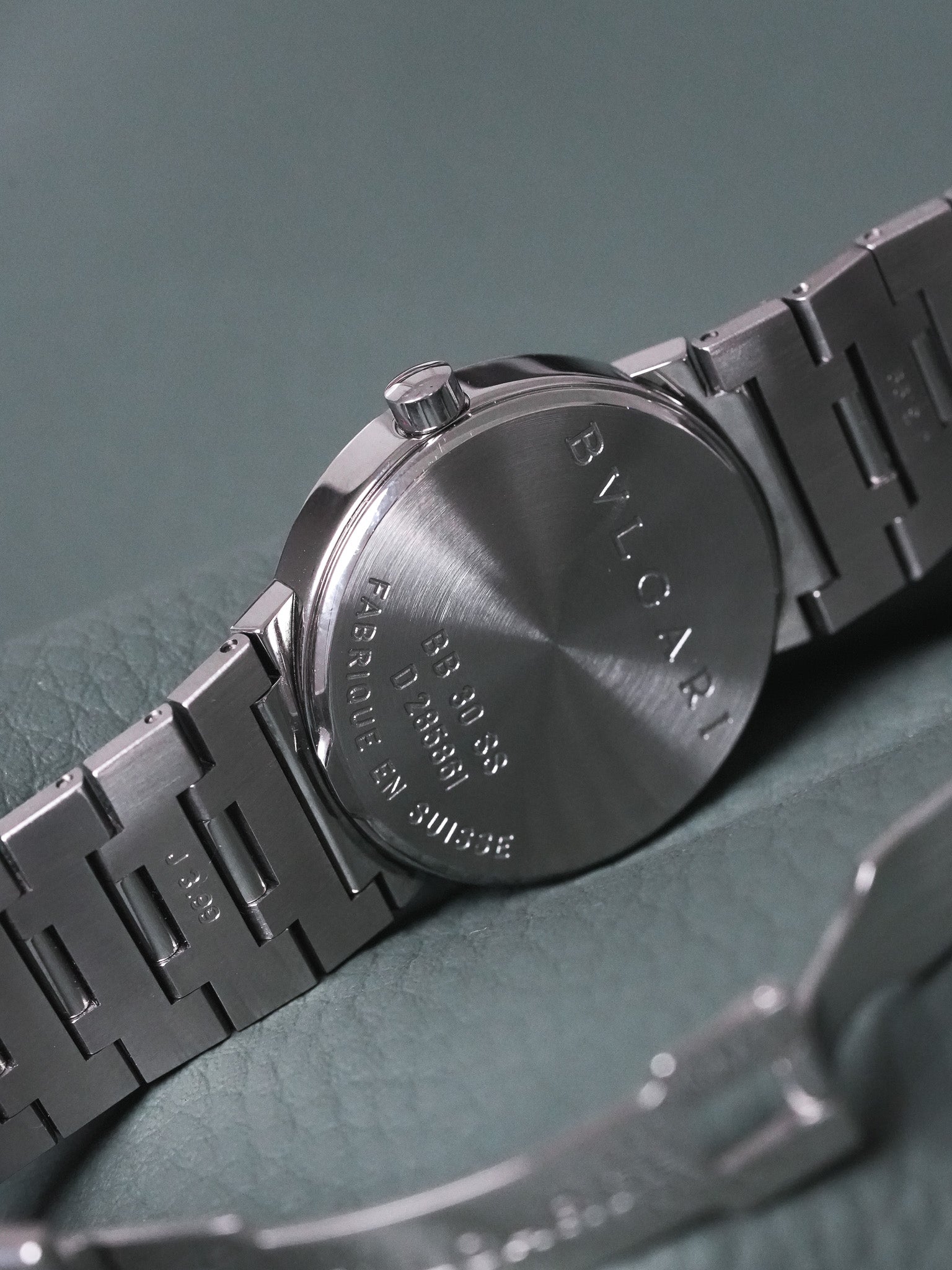 Bvlgari - BB30SS Steel Black Dial - 2000s 