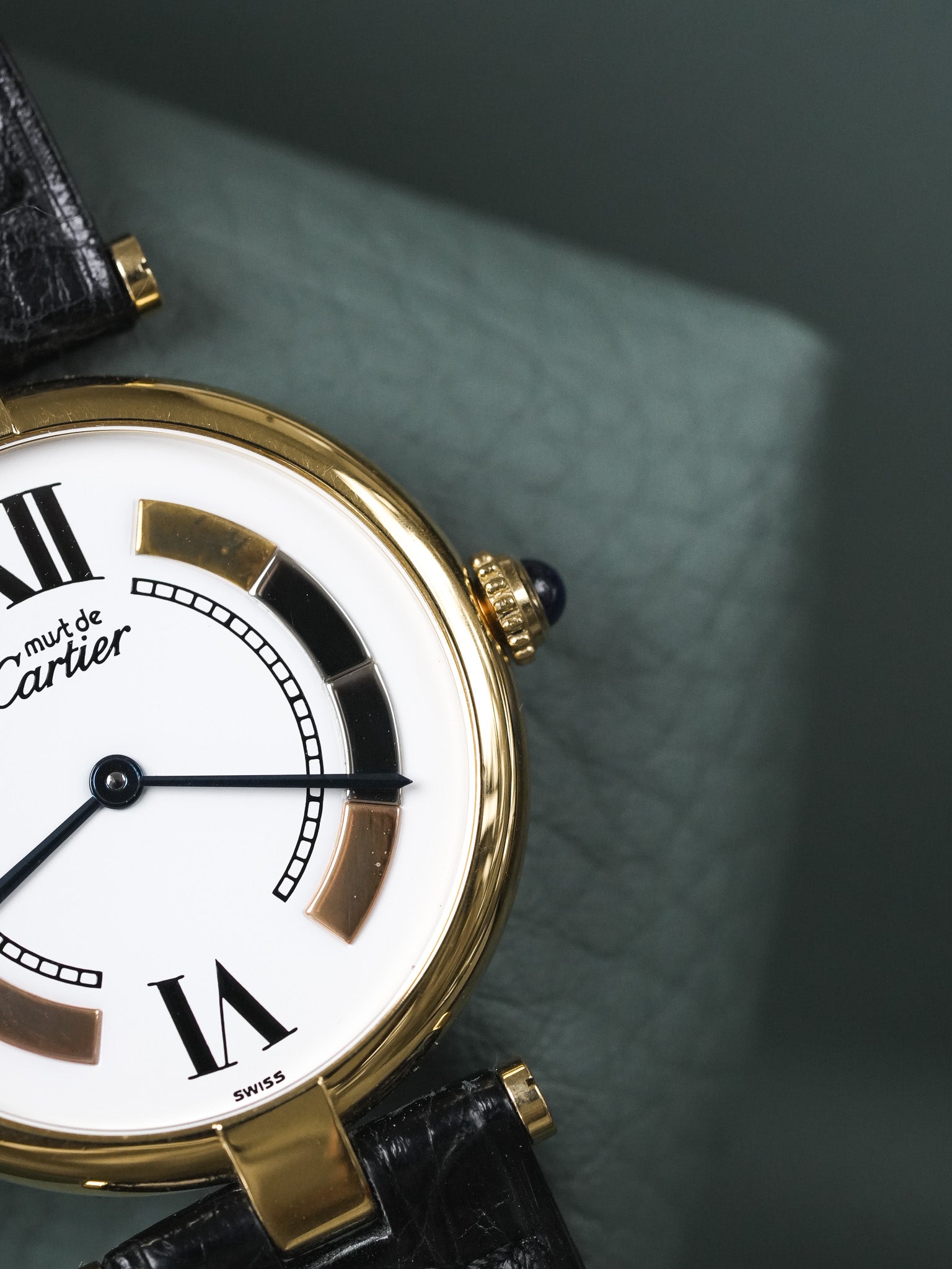 Cartier - Must de Cartier Vendome 1861 Large Cadran Trinity Cartier 30mm - 1990s