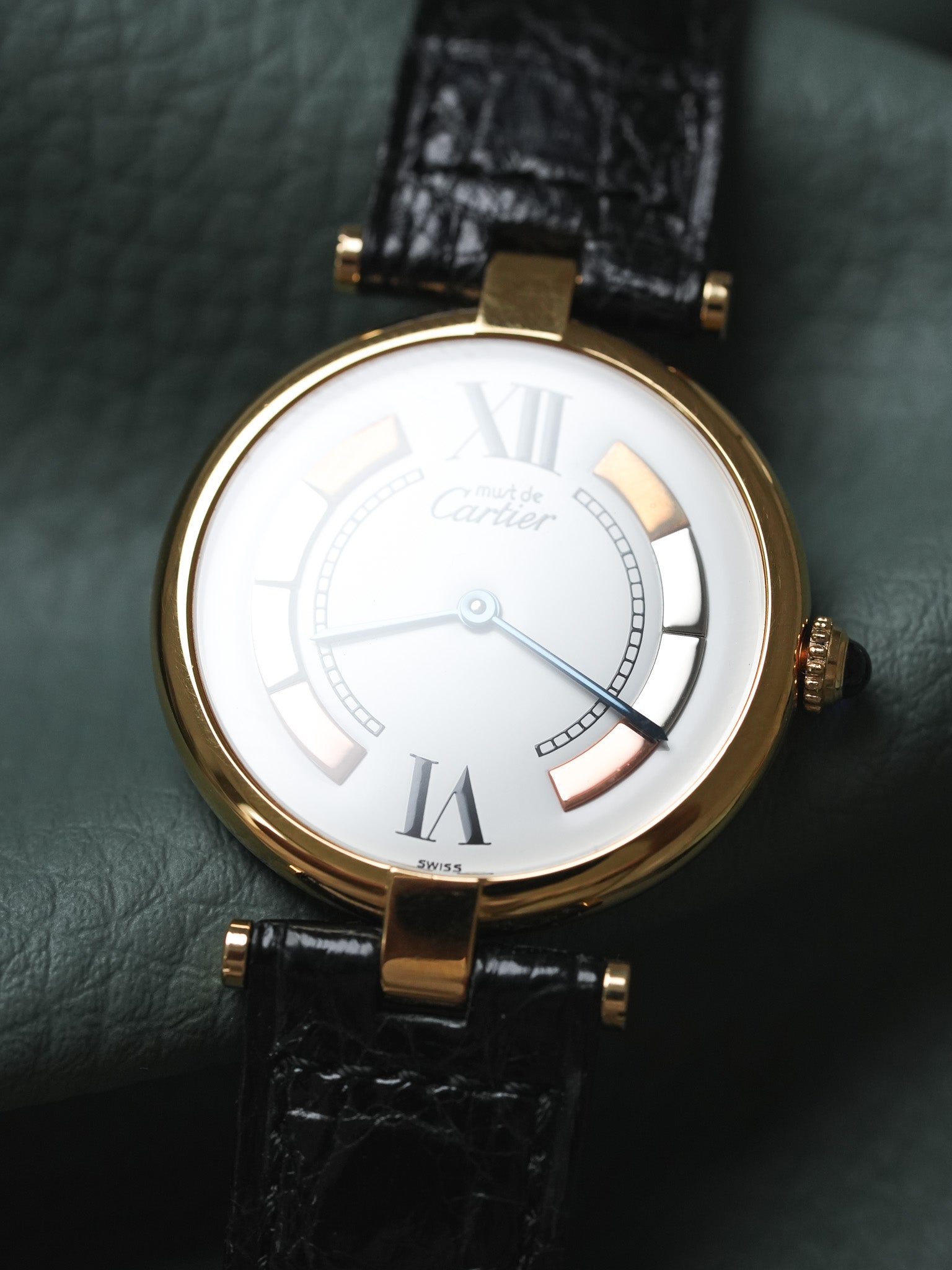 Cartier - Must de Cartier Vendome 1861 Large Cadran Trinity Cartier 30mm - 1990s