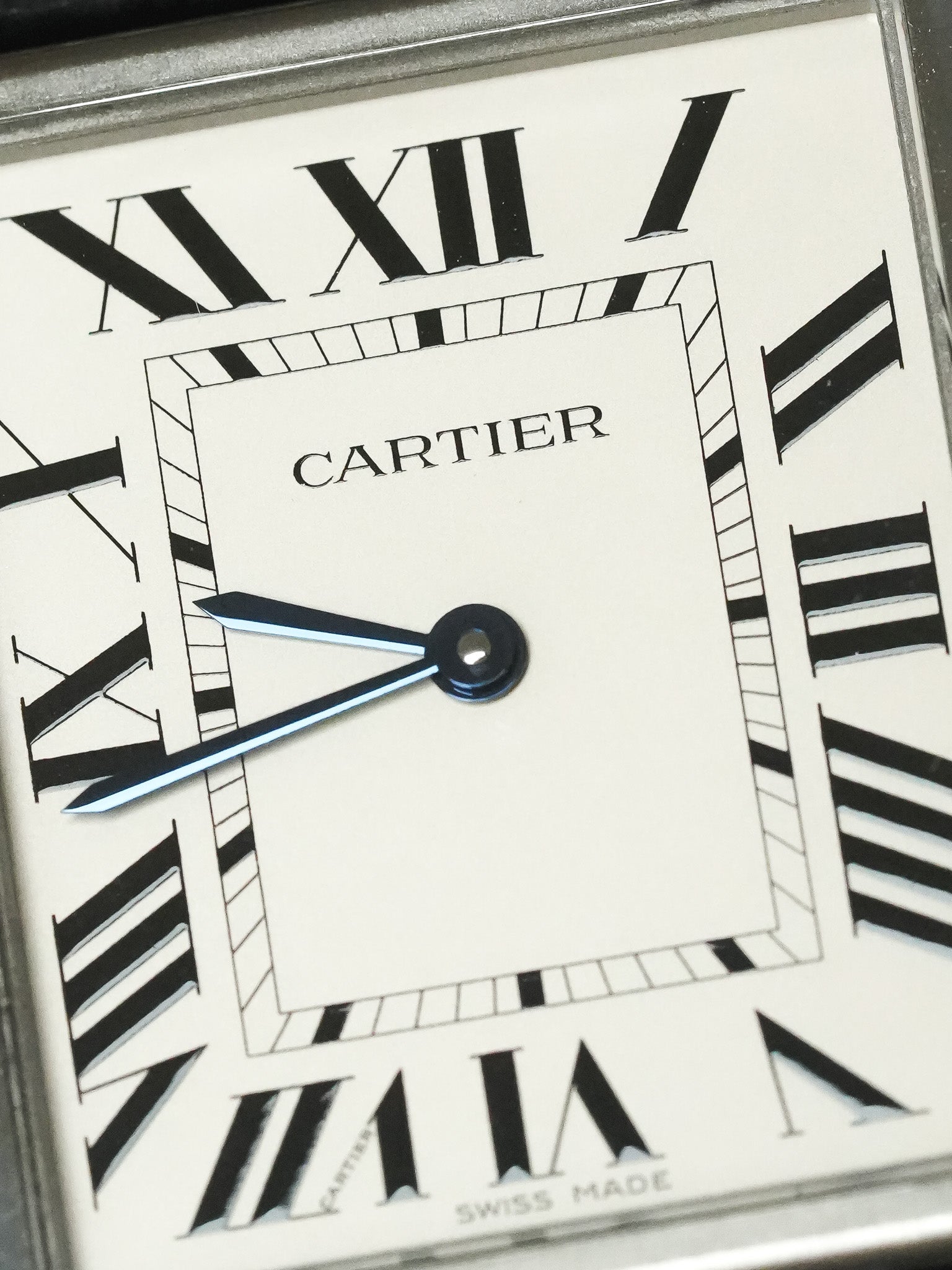Cartier - 3169 Tank Solo Large Acier Quartz - 2010s