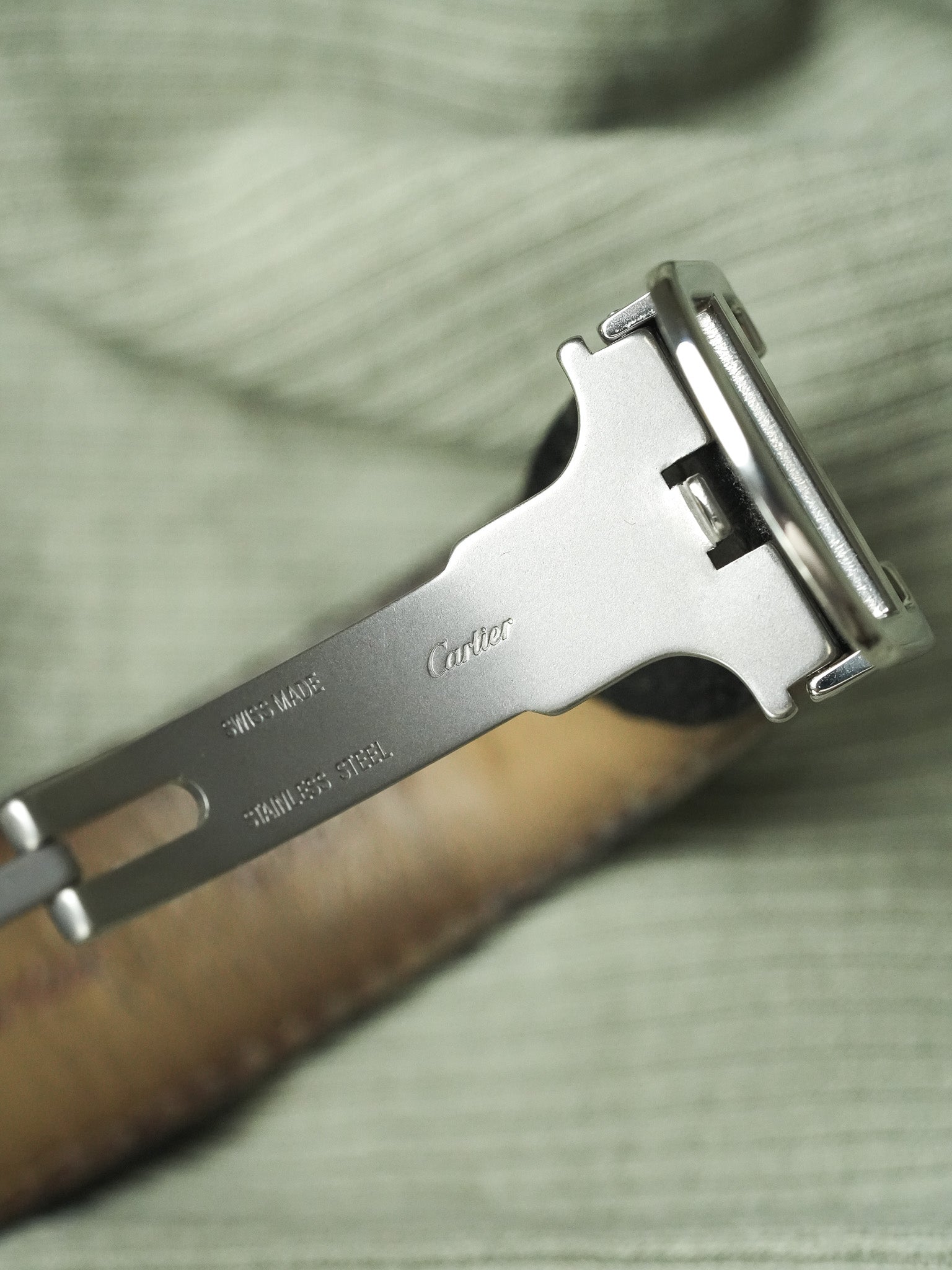 Cartier - 3169 Tank Solo Large Acier Quartz - 2010s