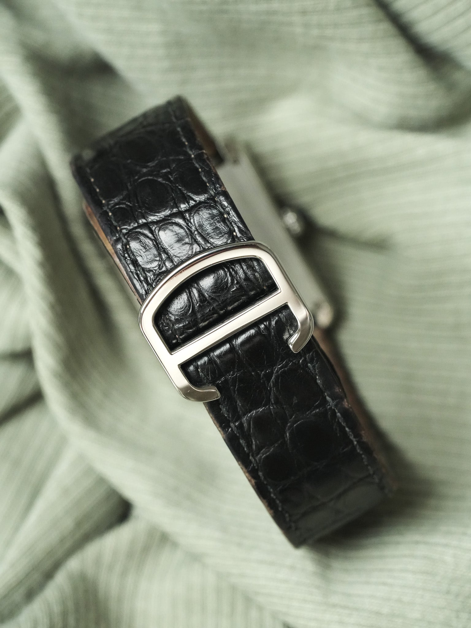 Cartier - 3169 Tank Solo Large Acier Quartz - 2010s