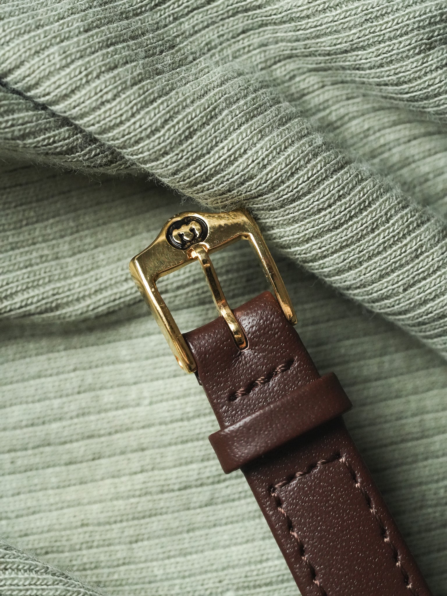 Gucci - Mini Ronde Or Cadran Or - 1990s