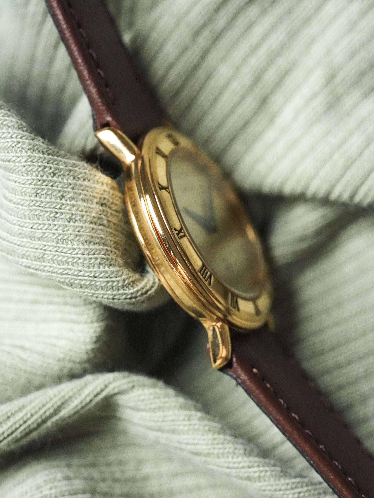 Gucci - Mini Ronde Or Cadran Or - 1990s
