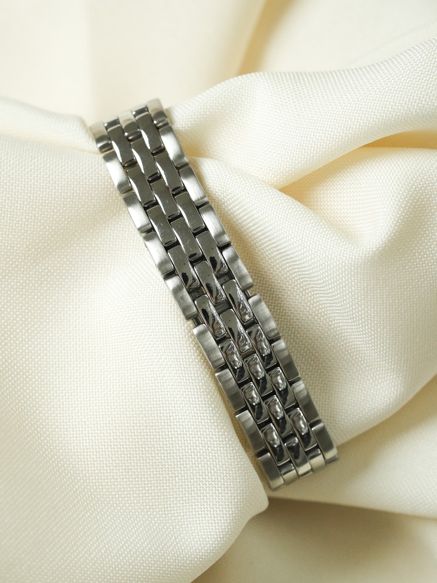 Cartier - Panthere Сталь 24мм Розовый циферблат реф 1320 - 1990s 