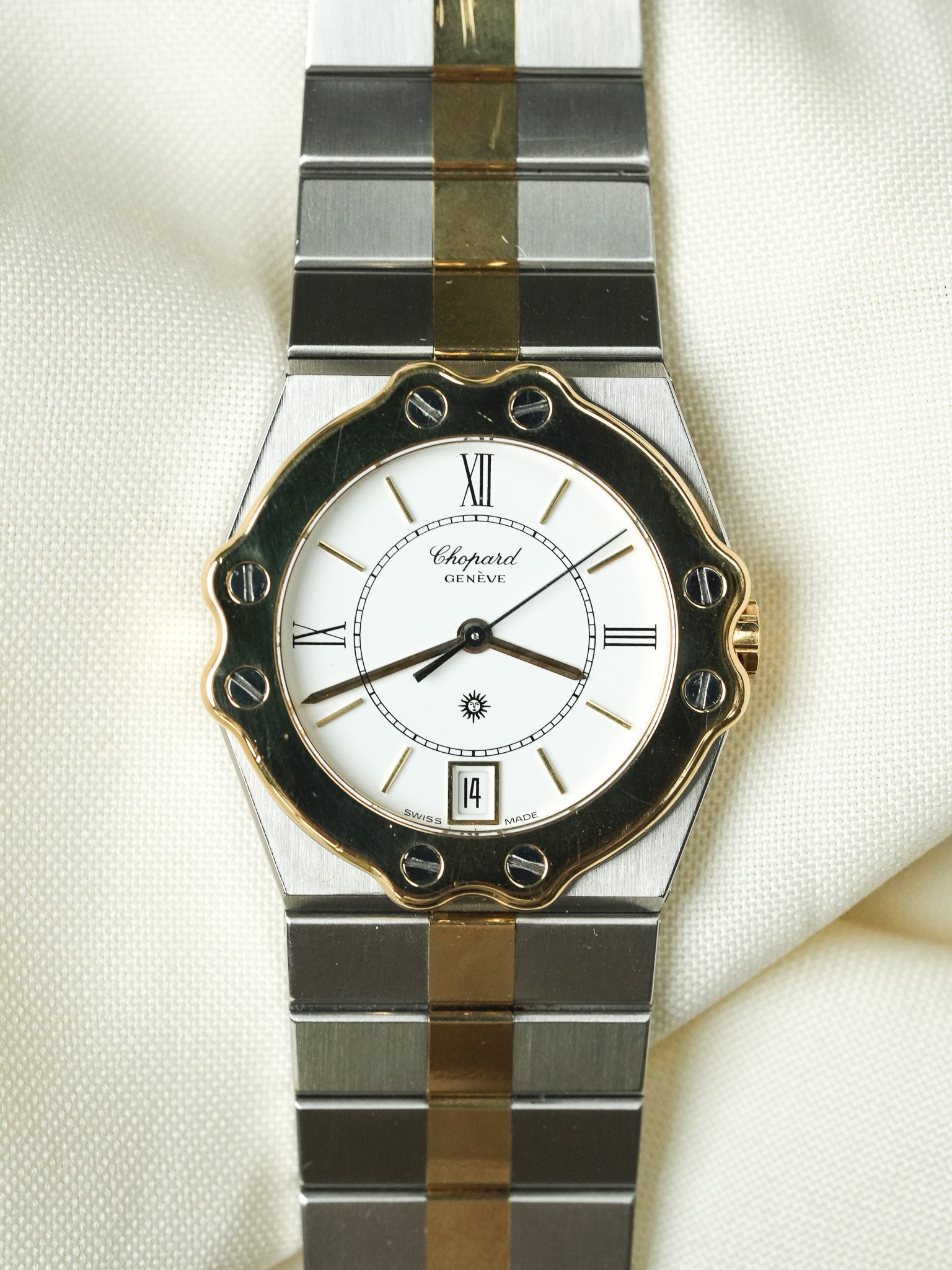 Chopard - 圣莫里茨 8023 钢 金 石英 32毫米 - 1990s 