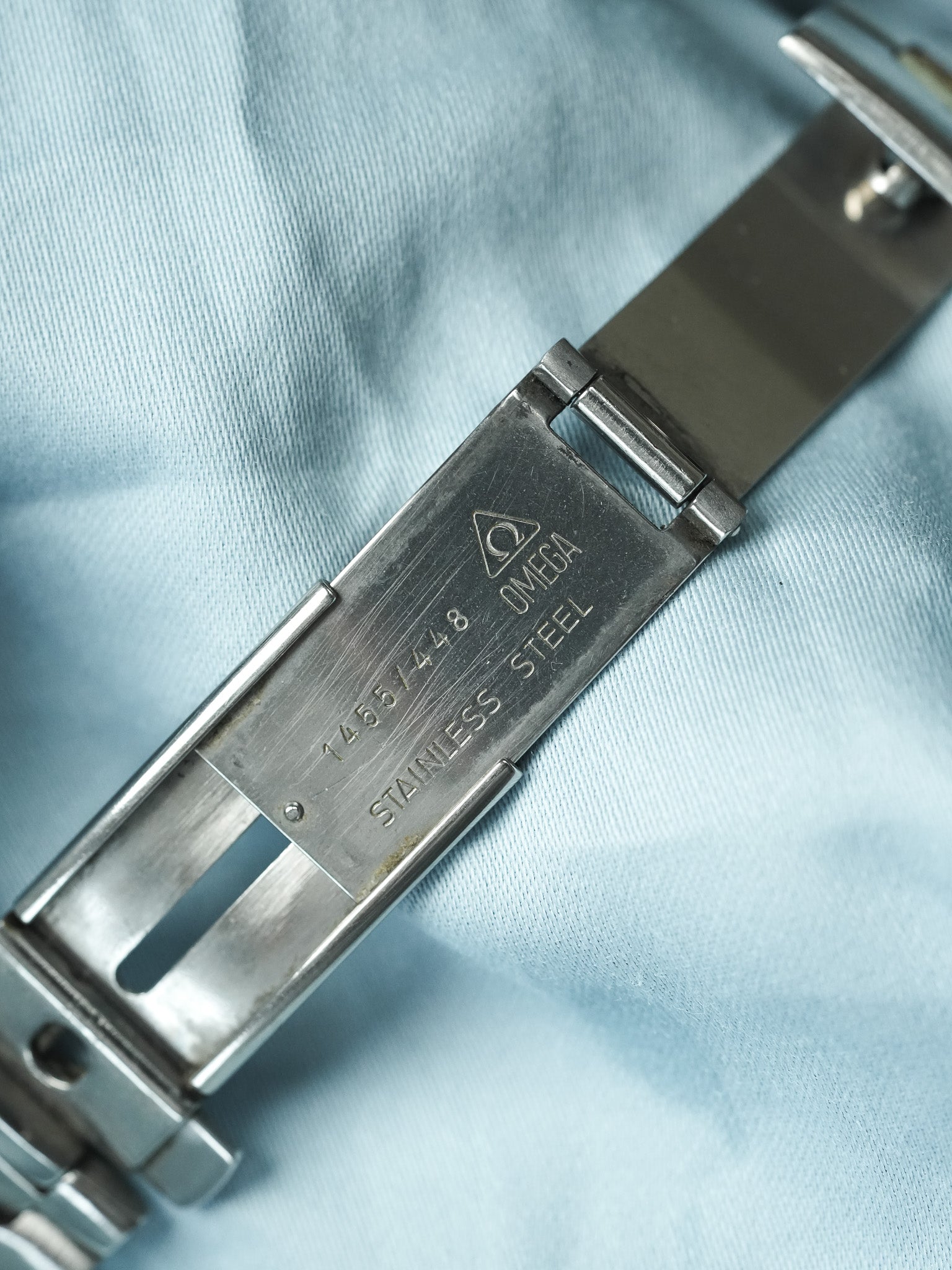 Omega - Seamaster Polaris Daydate Anthracite Or 18k - 1980s