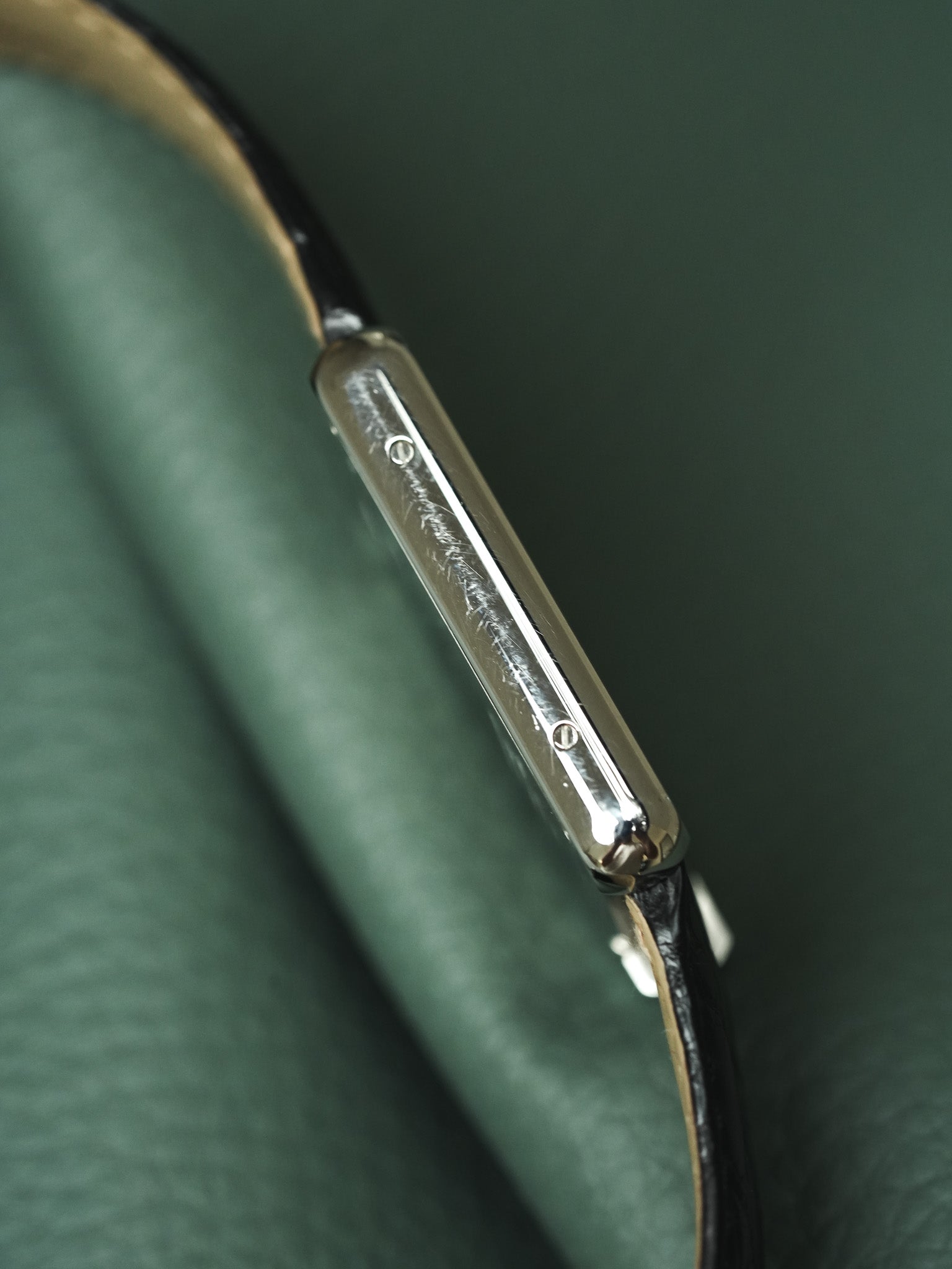 Cartier - 3169 Tank Solo Large Stahl Quarz Faltschließe - 2010er 