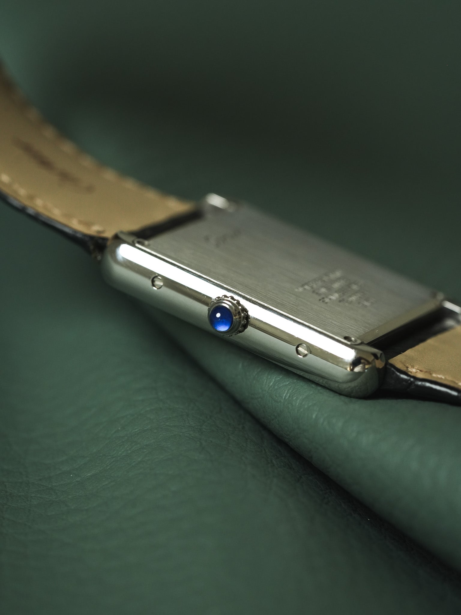 Cartier - 3169 Tank Solo Large Stahl Quarz Faltschließe - 2010er 