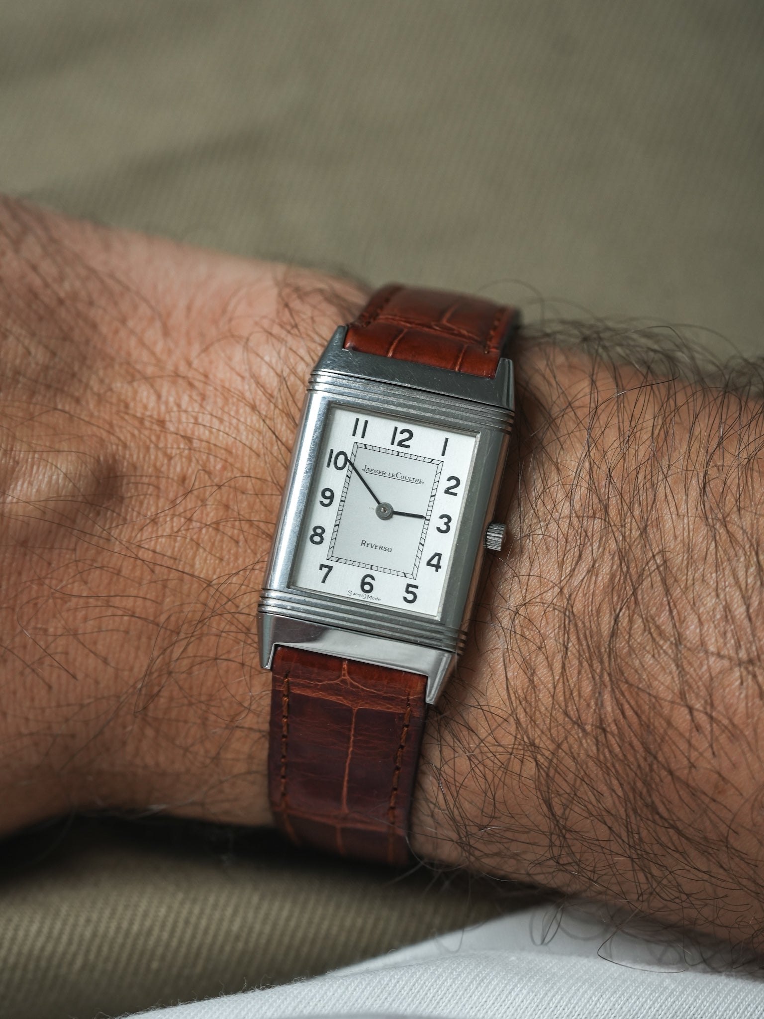 Jaeger-LeCoultre - Reservo vintage 23x38mm quartz extra plate - 1990s