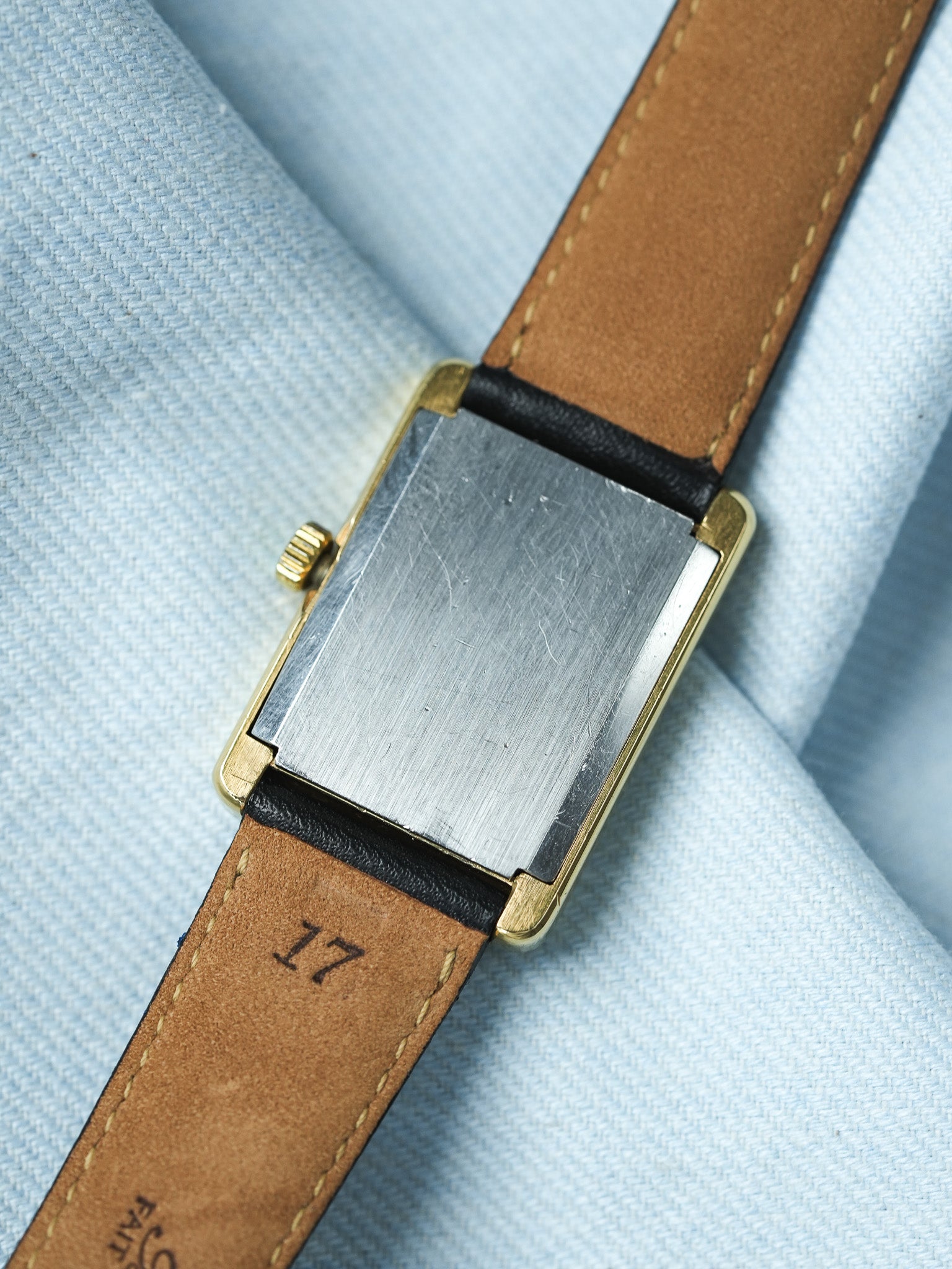 Omega - Genève Tank Champagne Plaqué or 511.0476 Mécanique - 1974