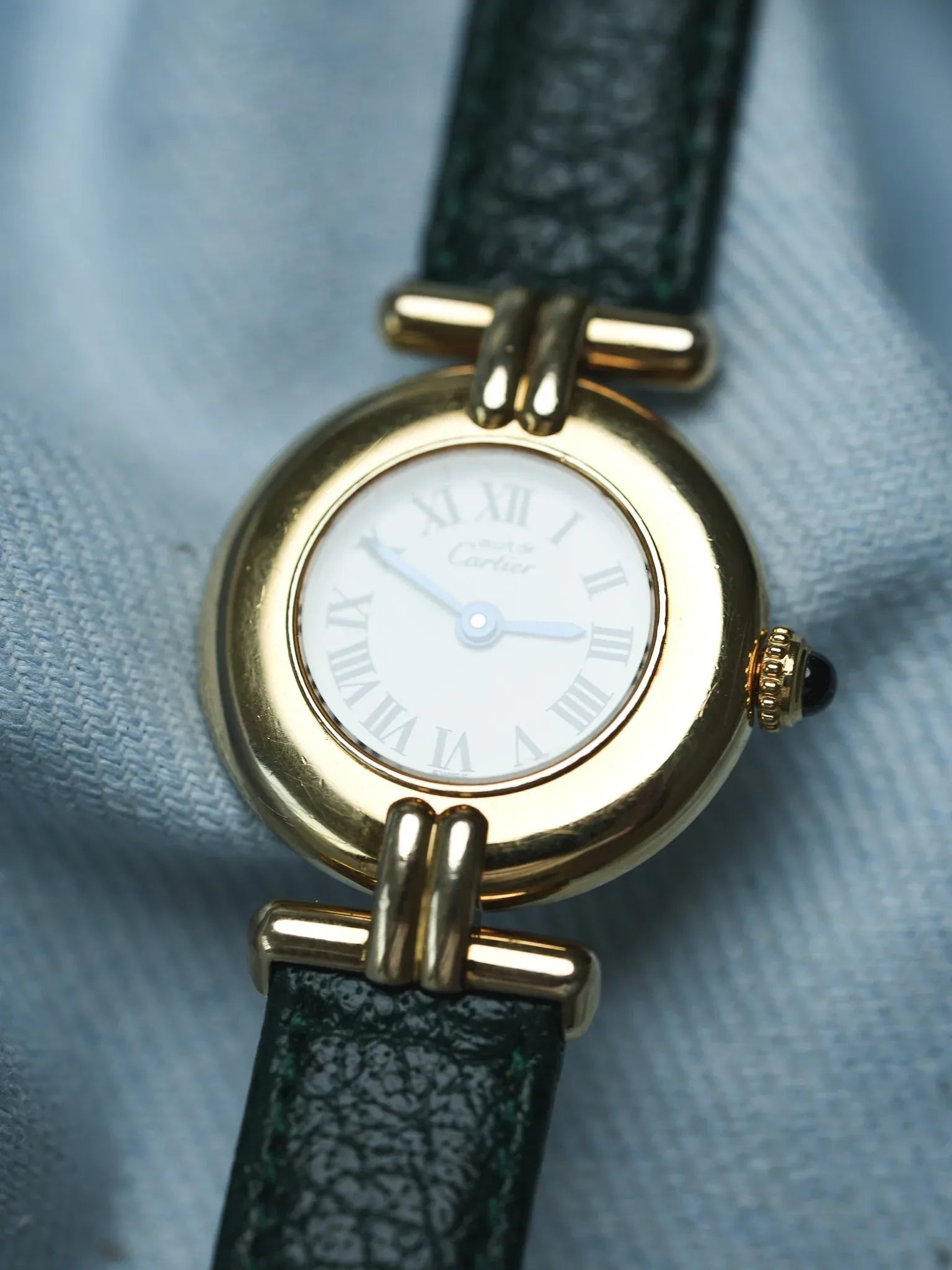 Cartier - Must 的 Cartier 红色竞技场表盘奶油色 - 盒子和纸 - 1995 