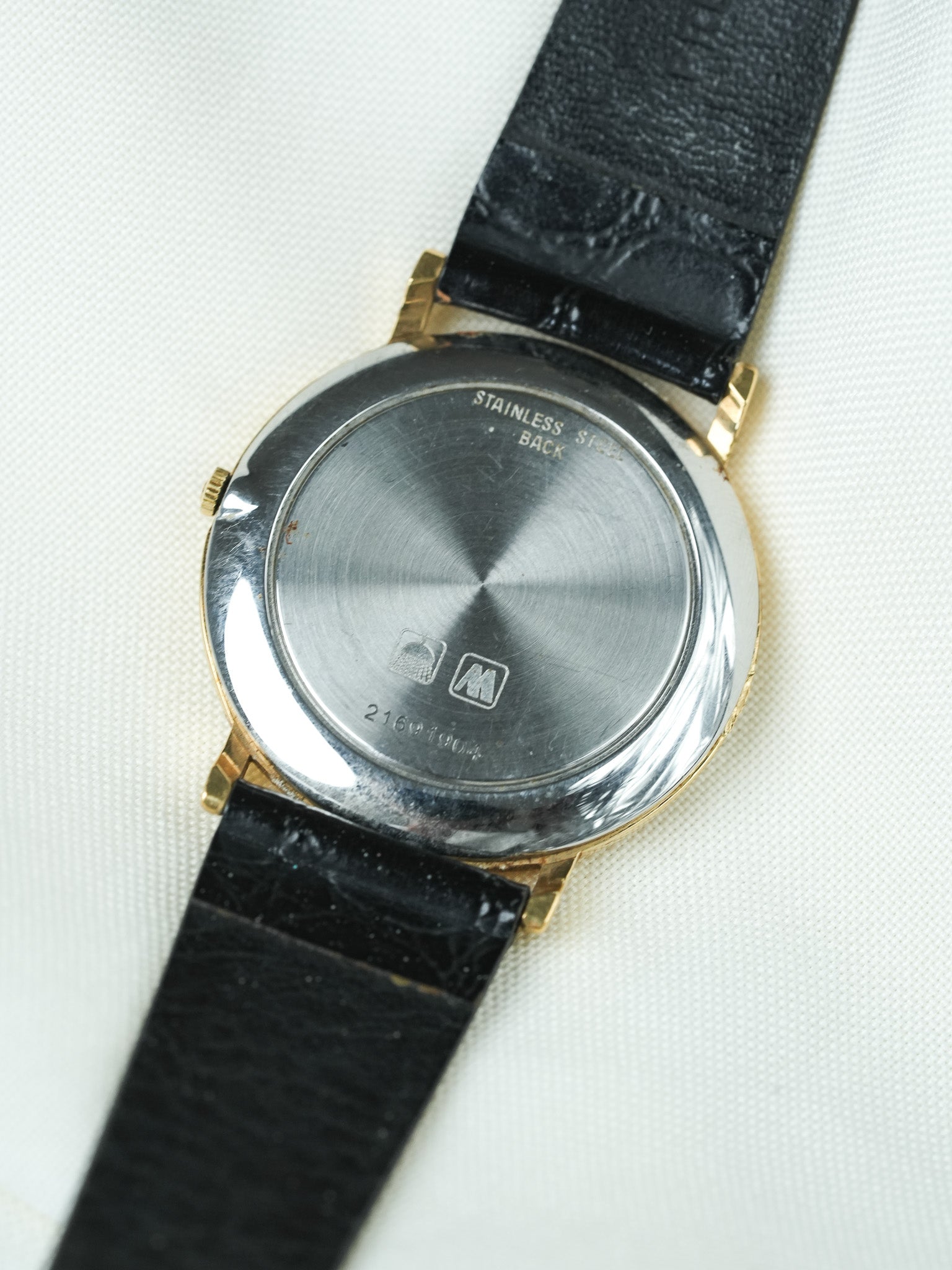 Longines - Gold Tapisserie Zifferblatt Champagner Quarz - 1980s 