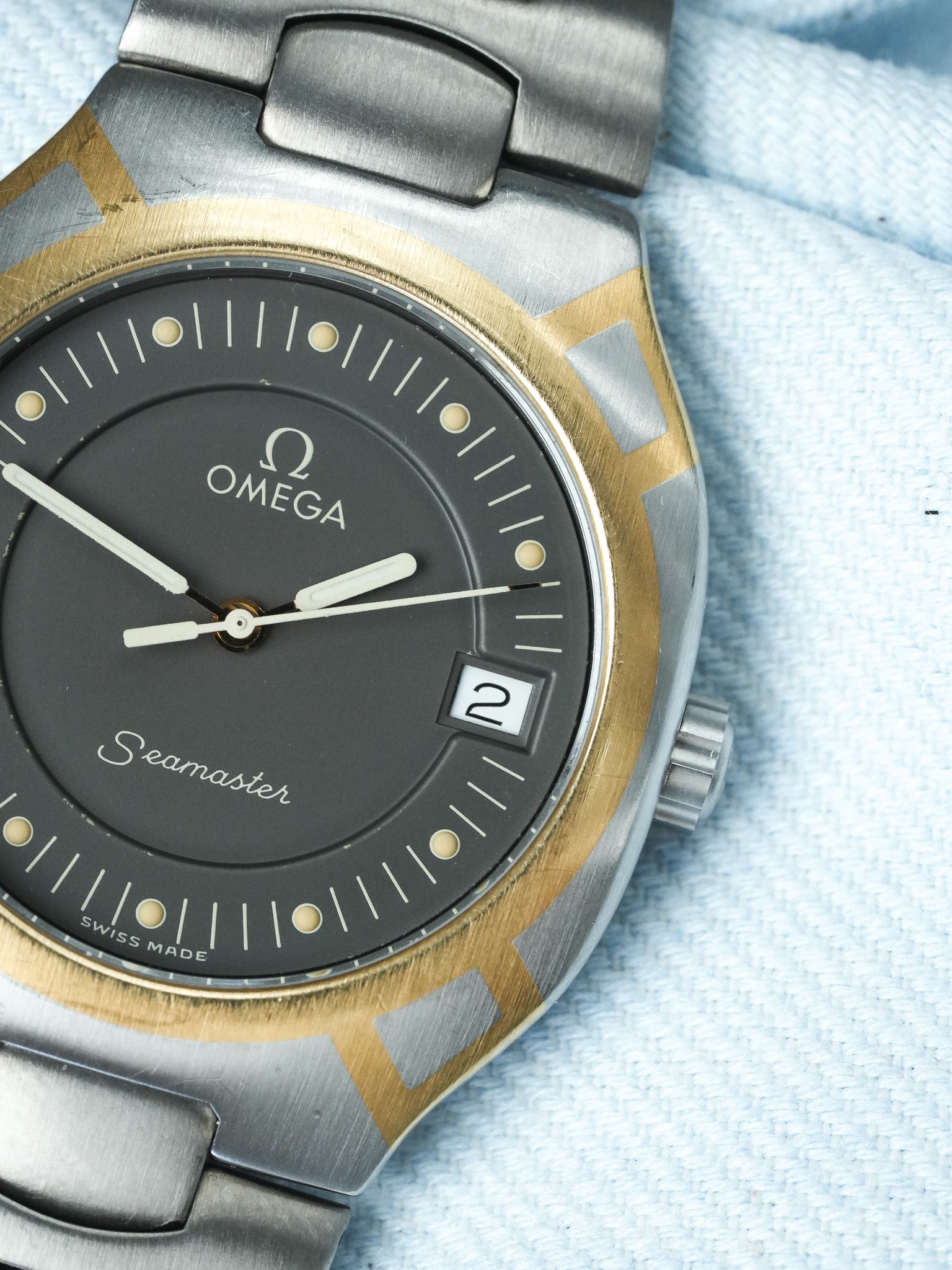 Omega - Seamaster Polaris Titanium Or 18k - 1986
