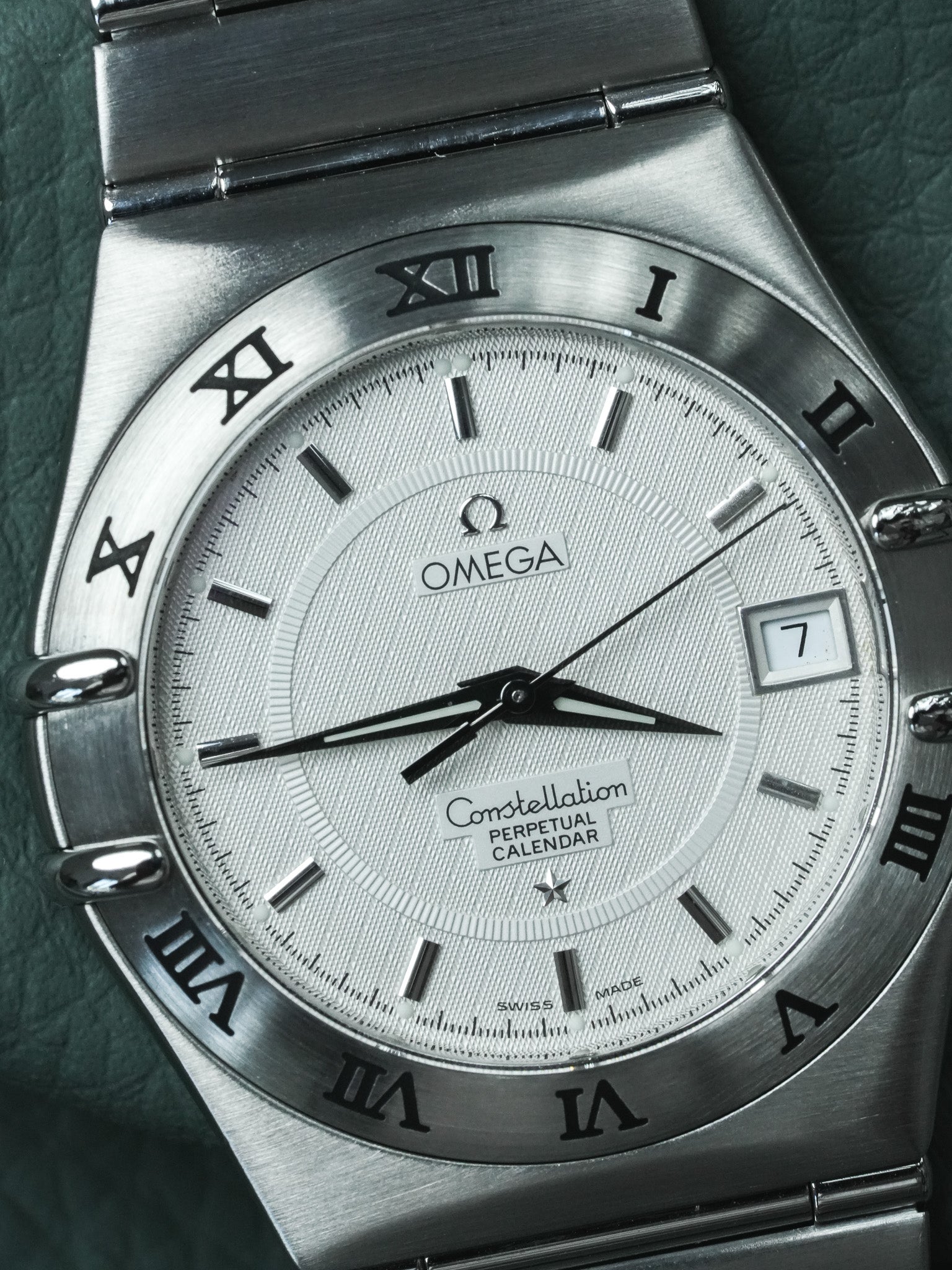 Omega - Constellation Manhattan Acier Calendrier Perpétuel - 1999