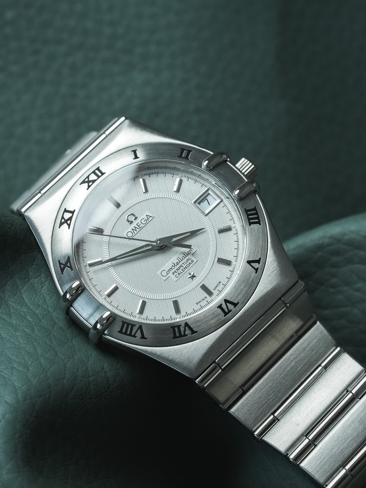 Omega - Constellation Manhattan Acier Calendrier Perpétuel - 1999