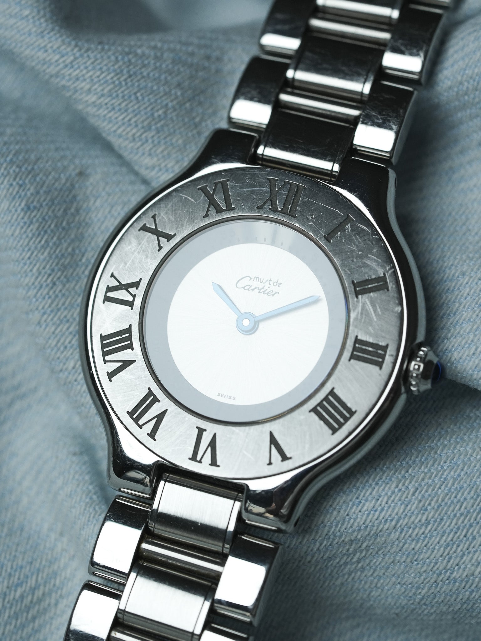 Cartier - Must di Cartier 21 1330 acciaio medio modello unisex - 1990s 