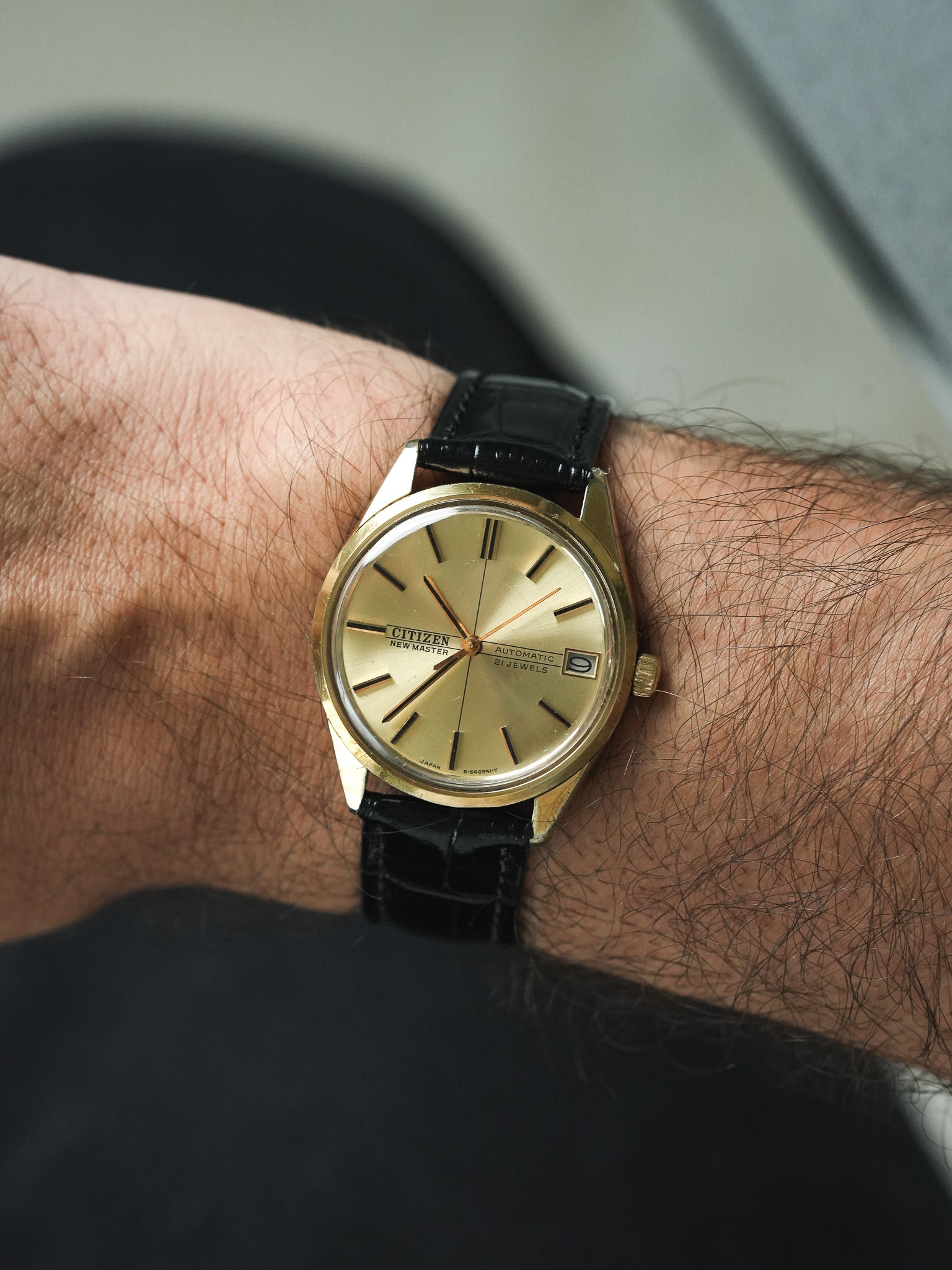 Citizen -  Neue Master Vergoldet Automatisch Datum - 1960s 