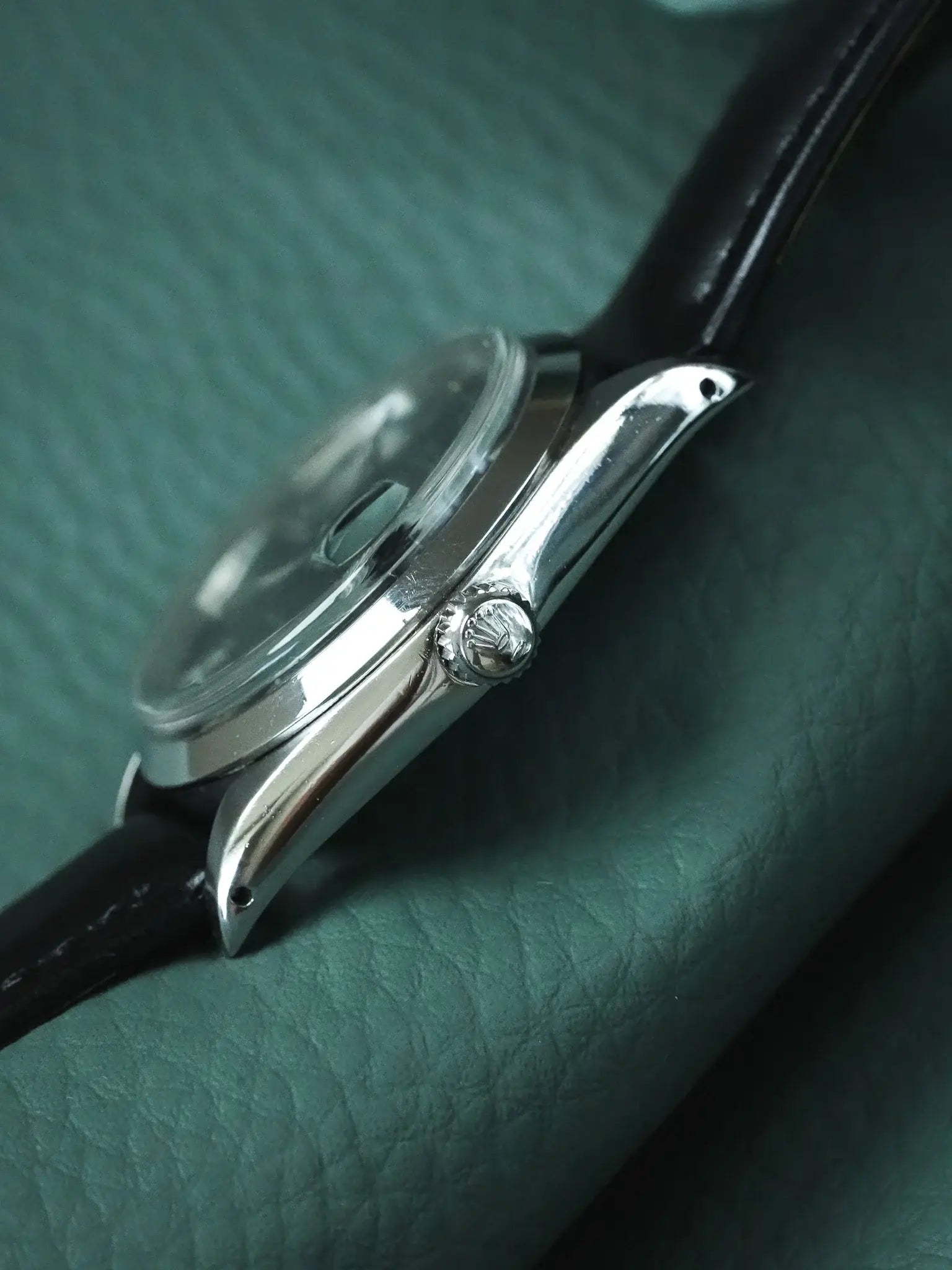 Orologio Rolex Oysterdate Precision 6694 (1966) – Quadrante Nero Patinato & Acciaio 