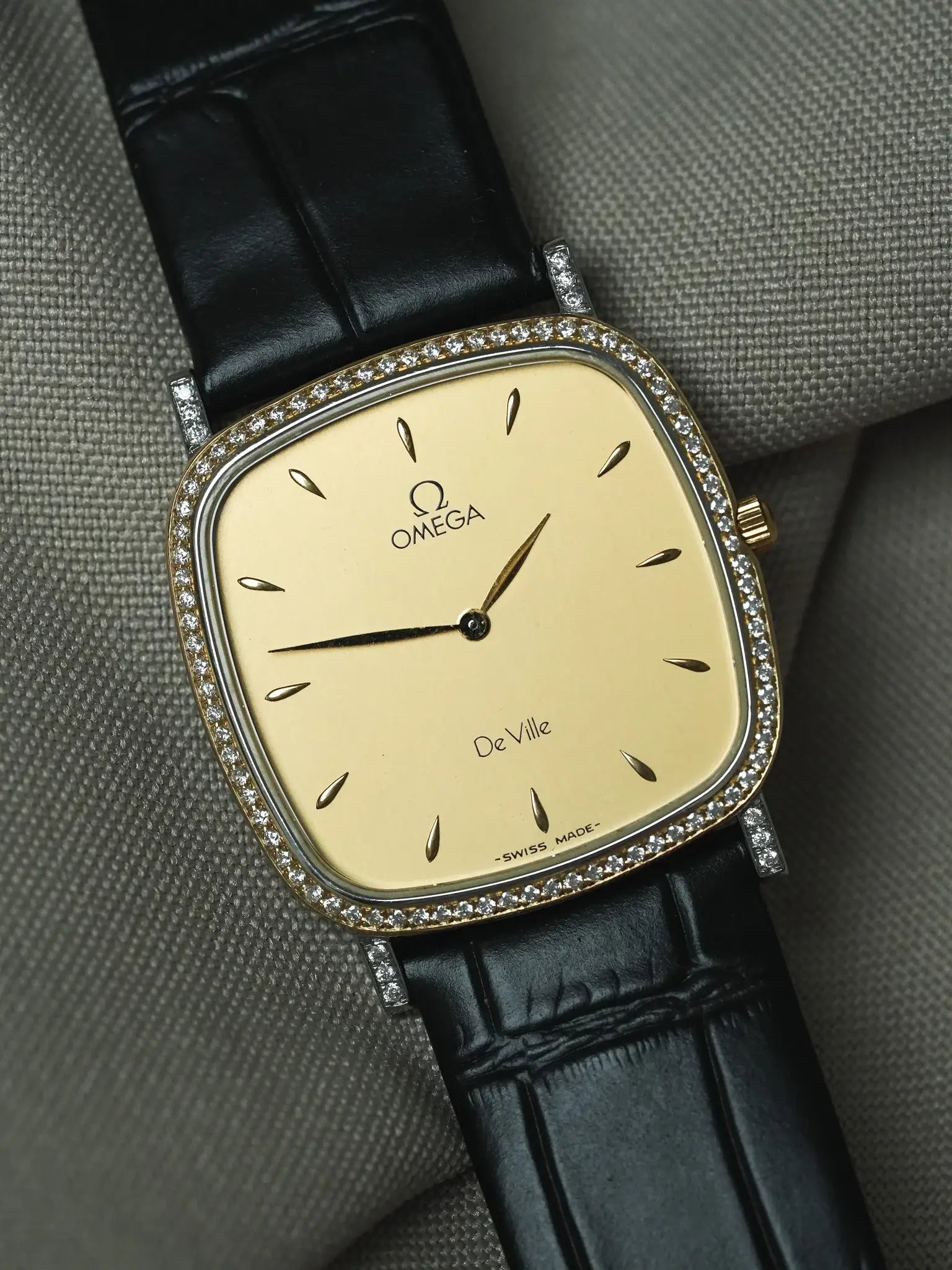 Orologio Omega De Ville Vintage (1993) – Diamanti & Extra-Piatto 